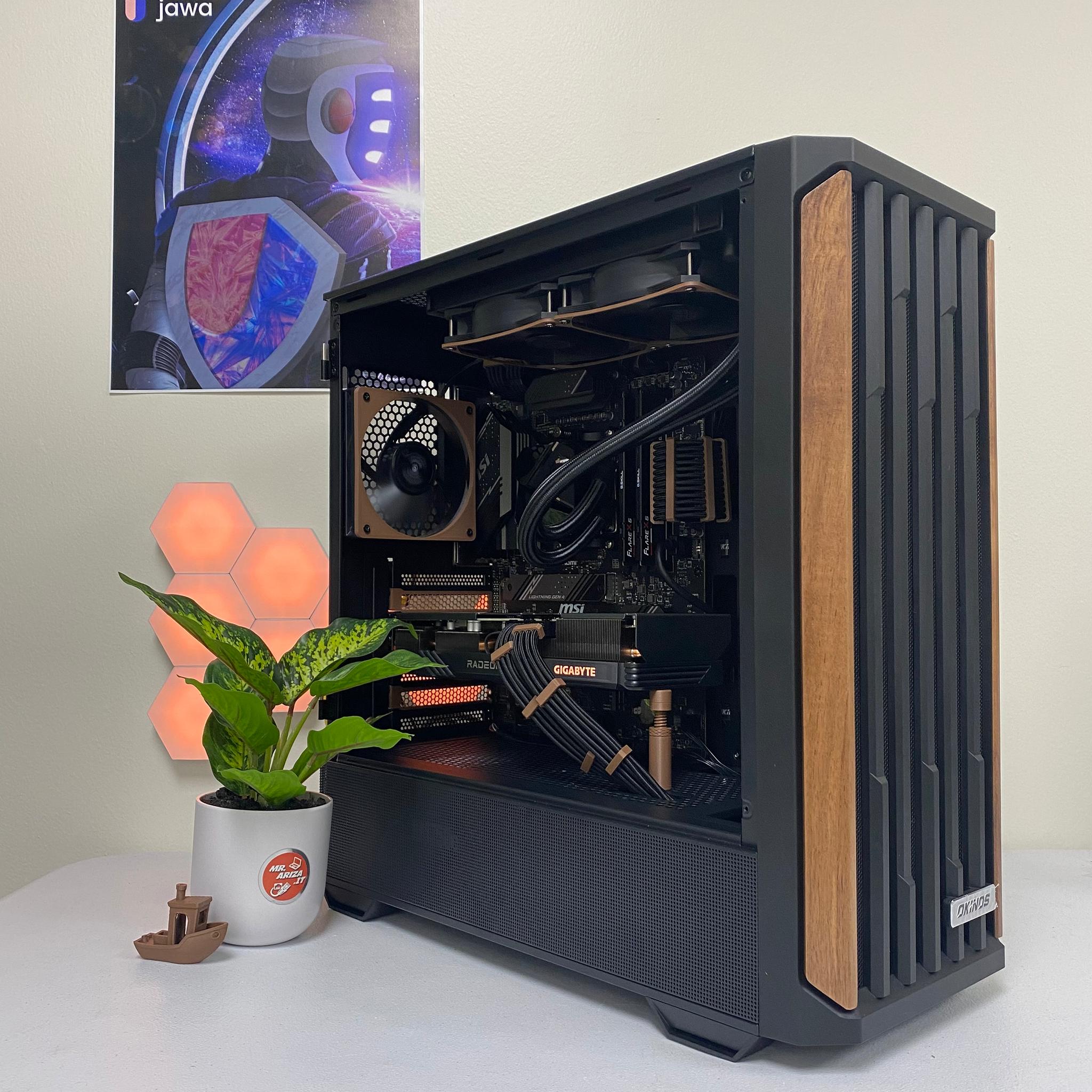 🌳Woodland Beast🌳-Ryzen 5 7600X/RX 7600 XT/32GB/1TB