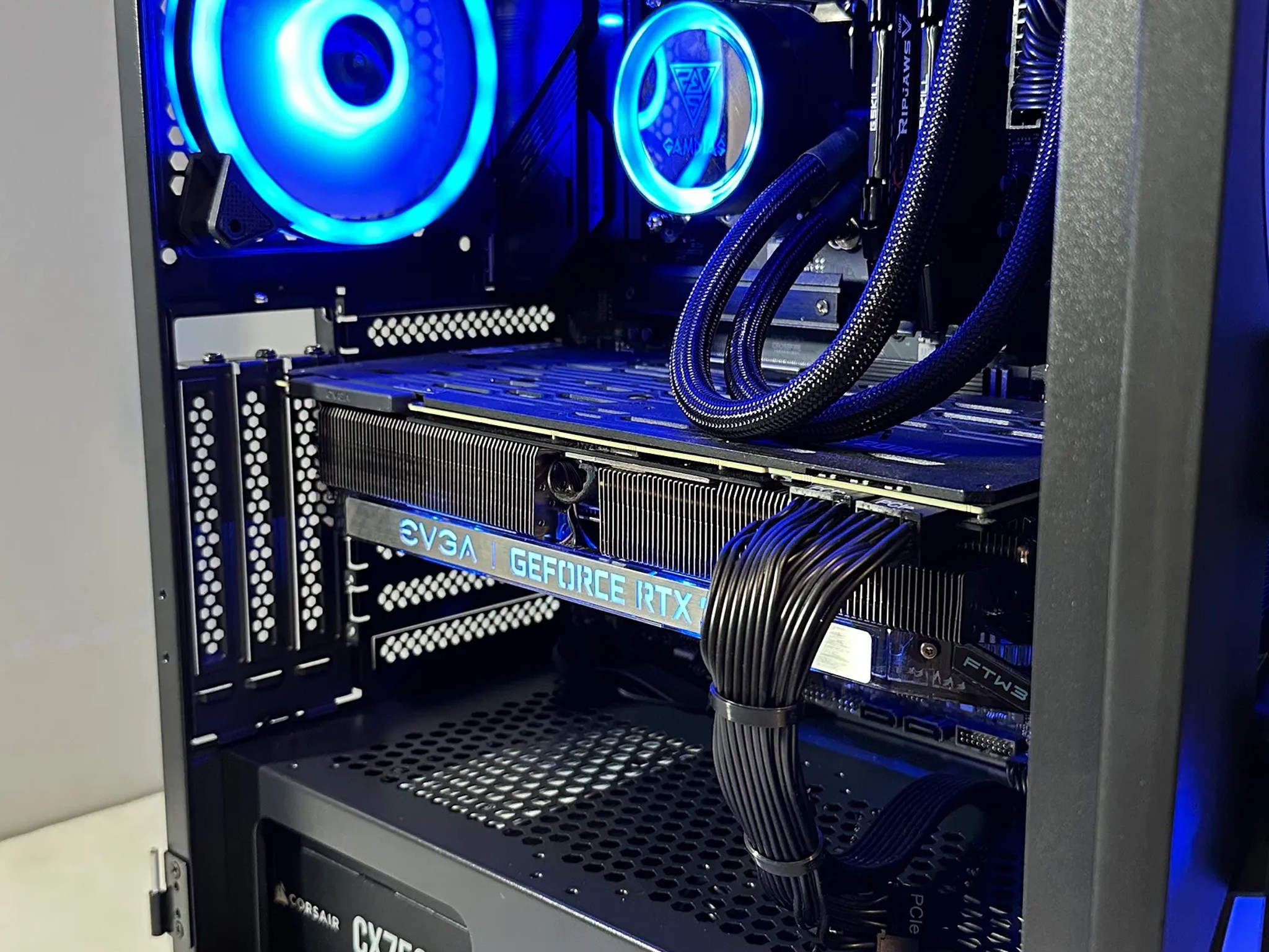 RTX 2080Ti 11GB | INTEL i5-12400F | 32GB RAM | 1TB SSD | Custom RGB Gaming PC WIFI WIN10