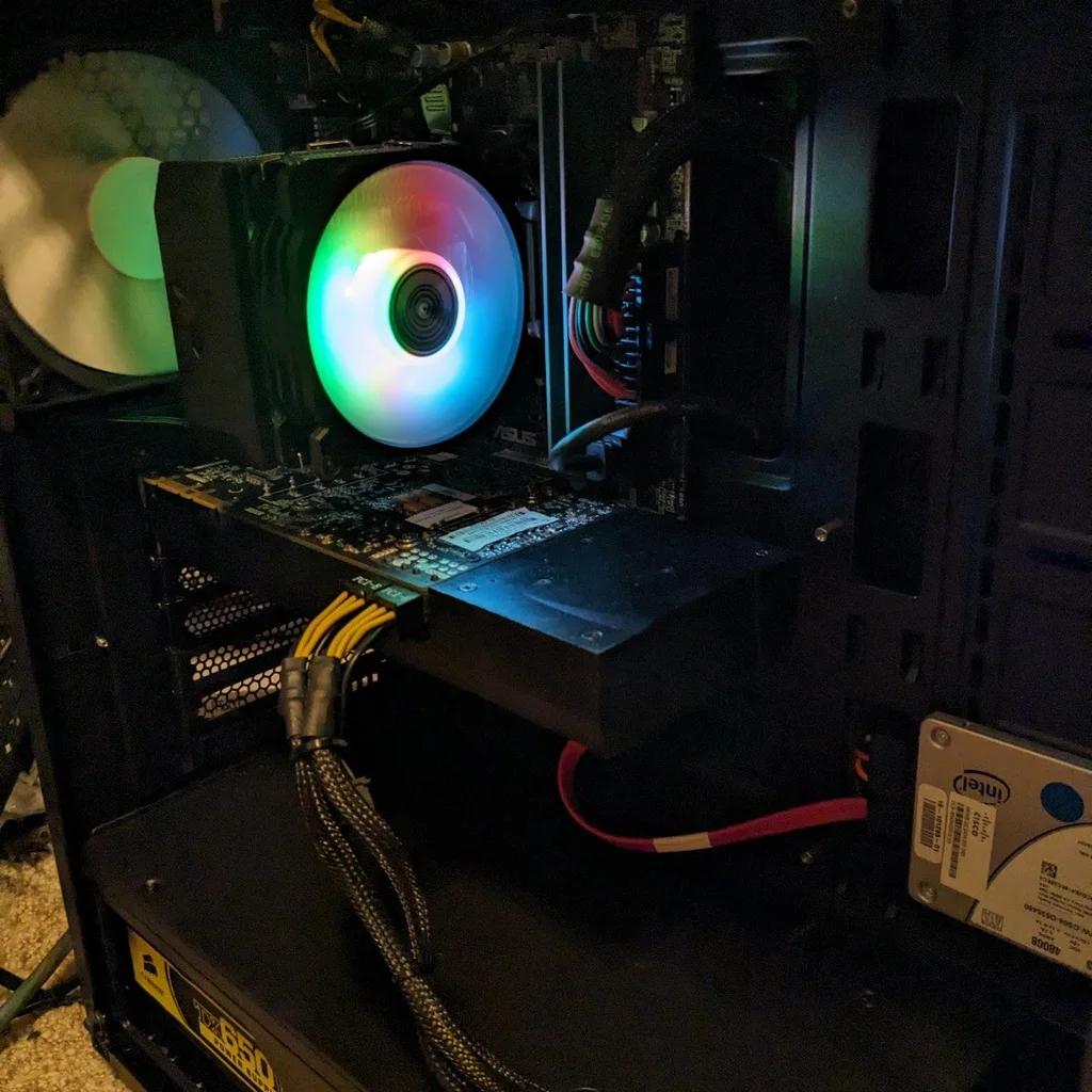 Gaming PC - RGB, Win11, WiFi, i5-6600, 16GB RAM, 480GB SSD, GTX 970 GREAT STARTER SYSTEM