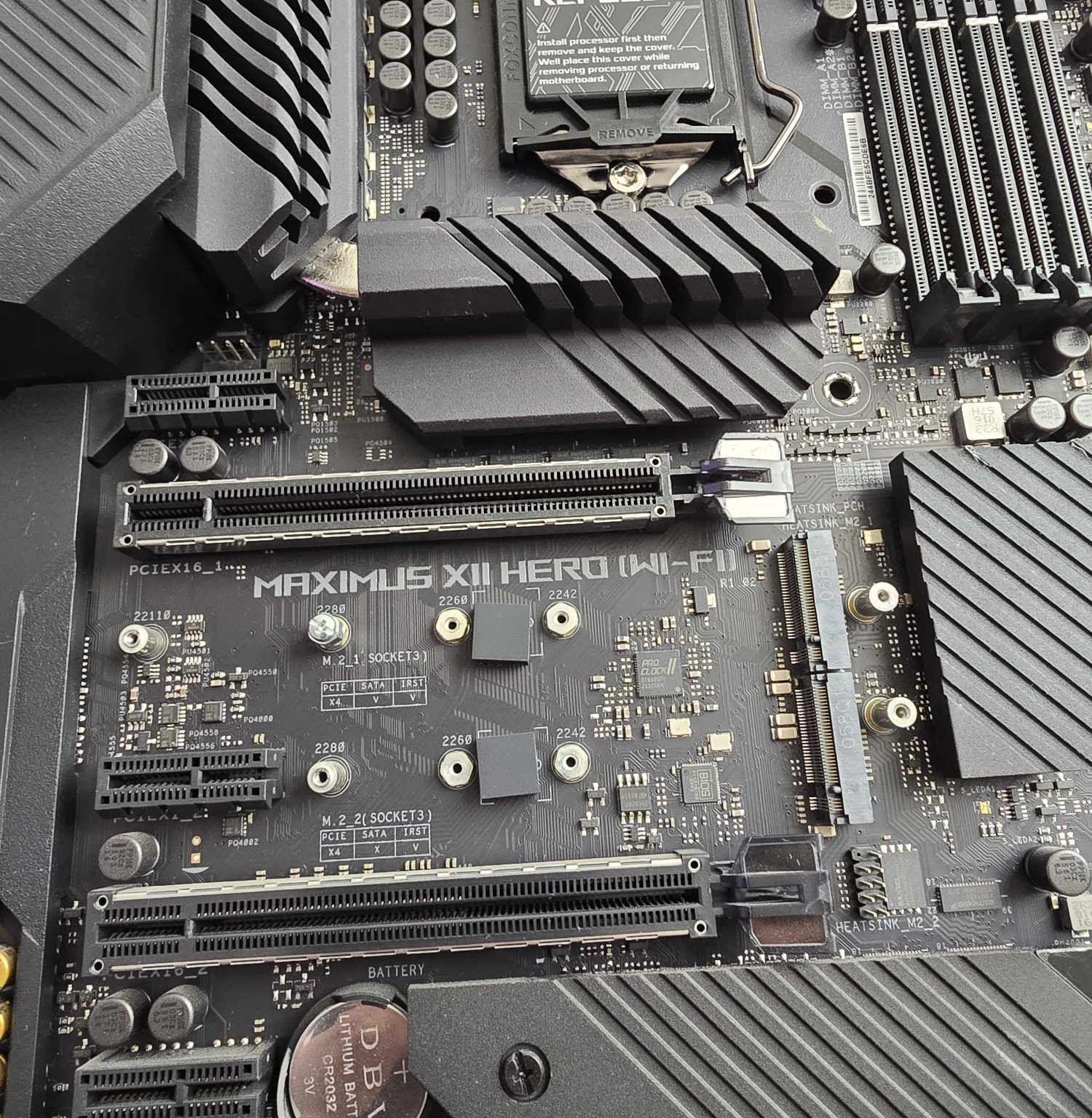 Asus ROG Maximus XII Hero (Wi-Fi) Z490 LGA 1200 ATX Motherboard Intel