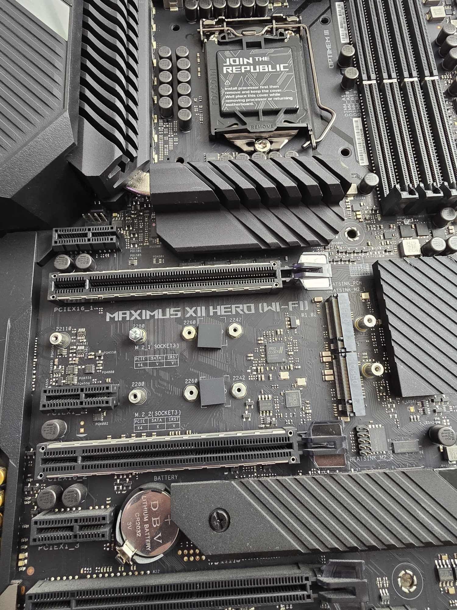 Asus ROG Maximus XII Hero (Wi-Fi) Z490 LGA 1200 ATX Motherboard Intel