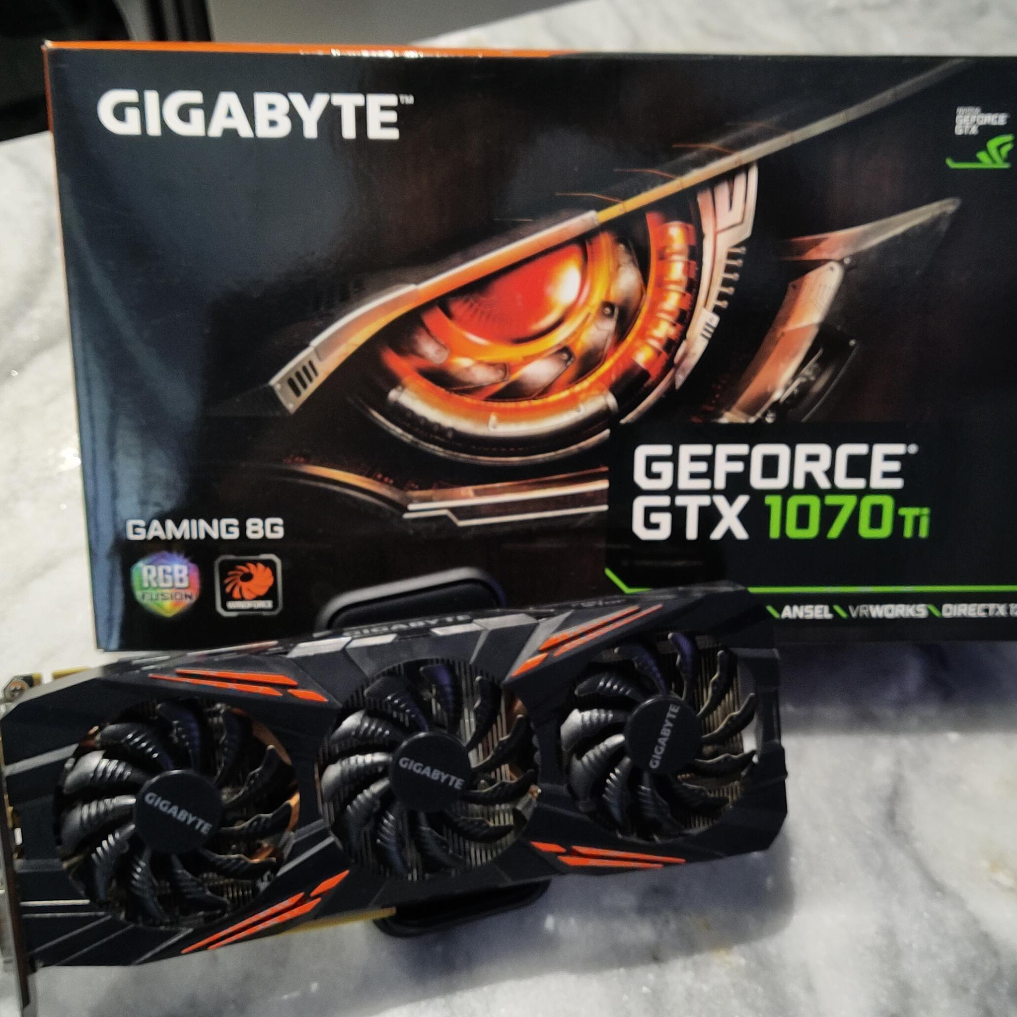 Geforce GTX 1070Ti Gigabyte Gaming 8G