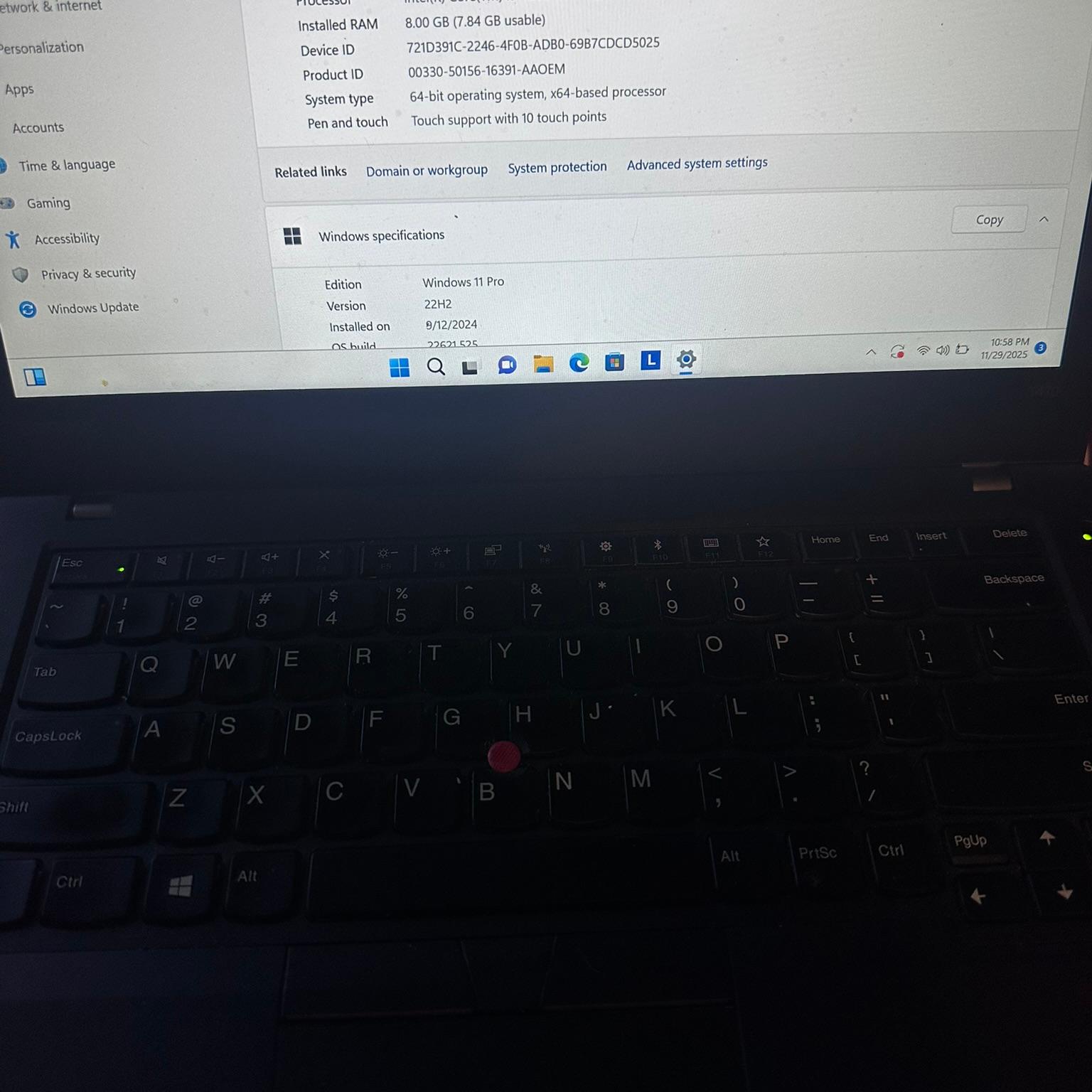 T470 Laptop (ThinkPad) - Type 20HE