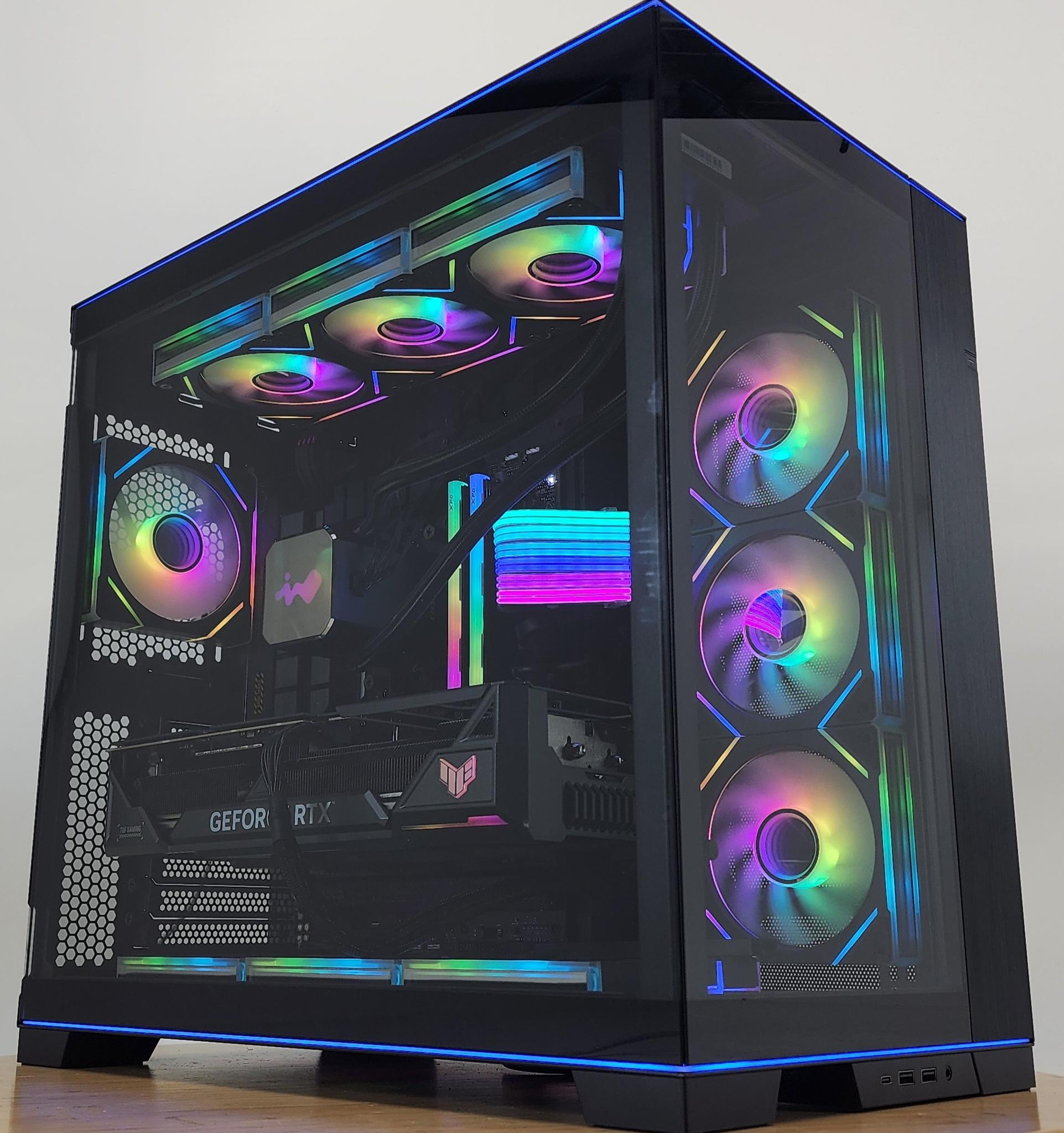 Gaming PC Ryzen 7 9800X3D 32GB RAM 2TB SSD RTX 4080 SUPER 16GB Win11 Computer