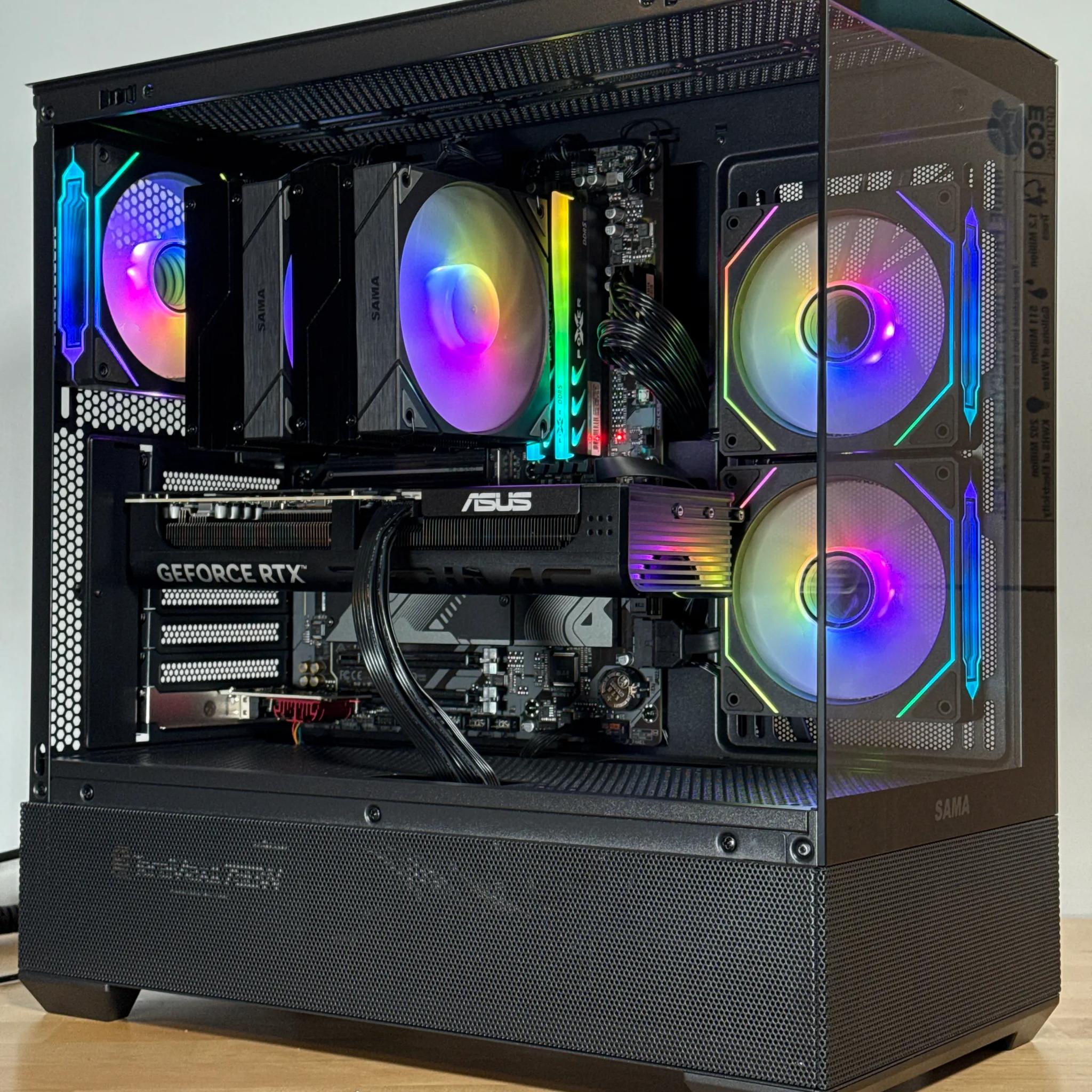 RTX 5070 Ryzen 9700x Gaming PC
