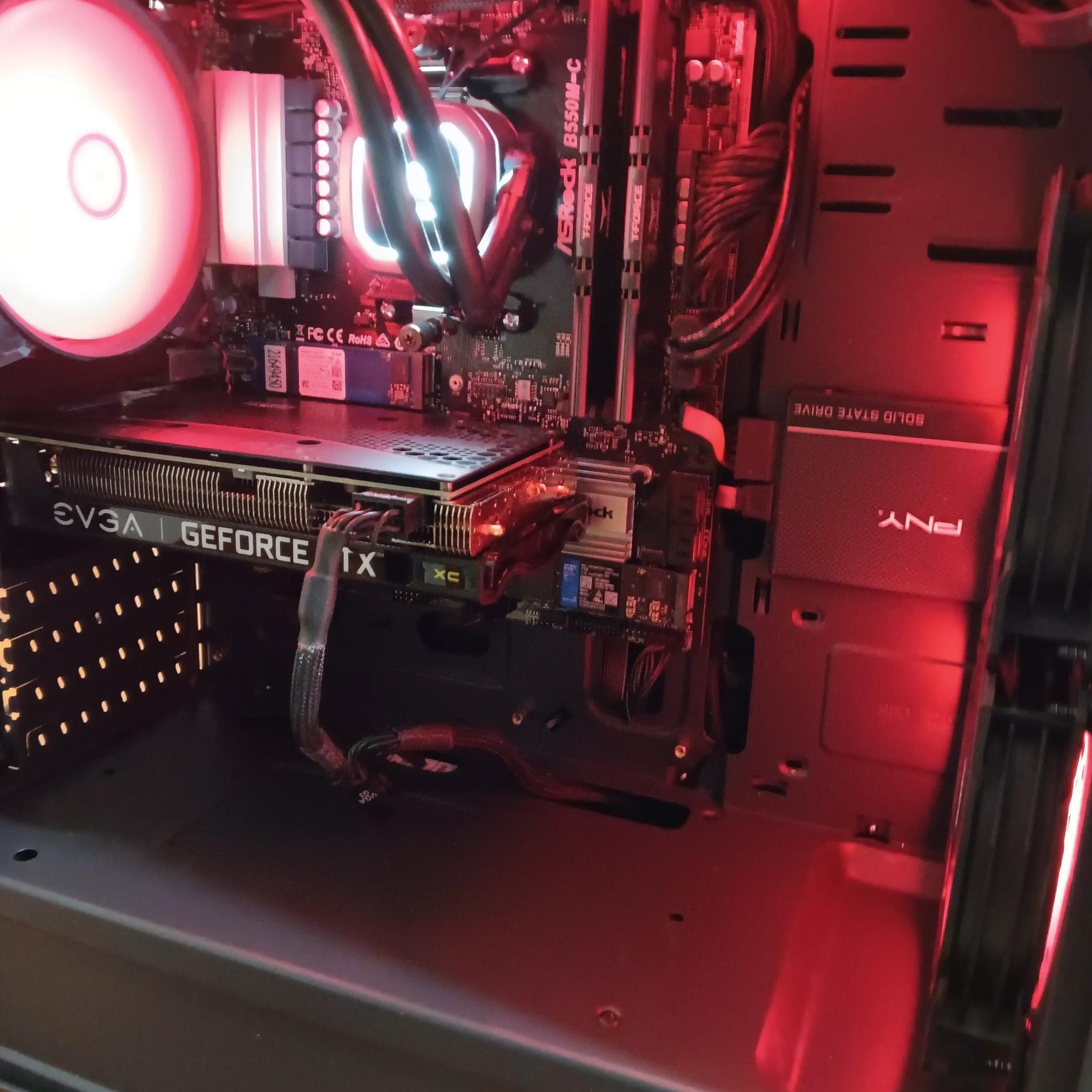 Custom Gaming PC Ryzen 7 RTX 3060 12GB 32GB RAM 3.5TB Digital Storage