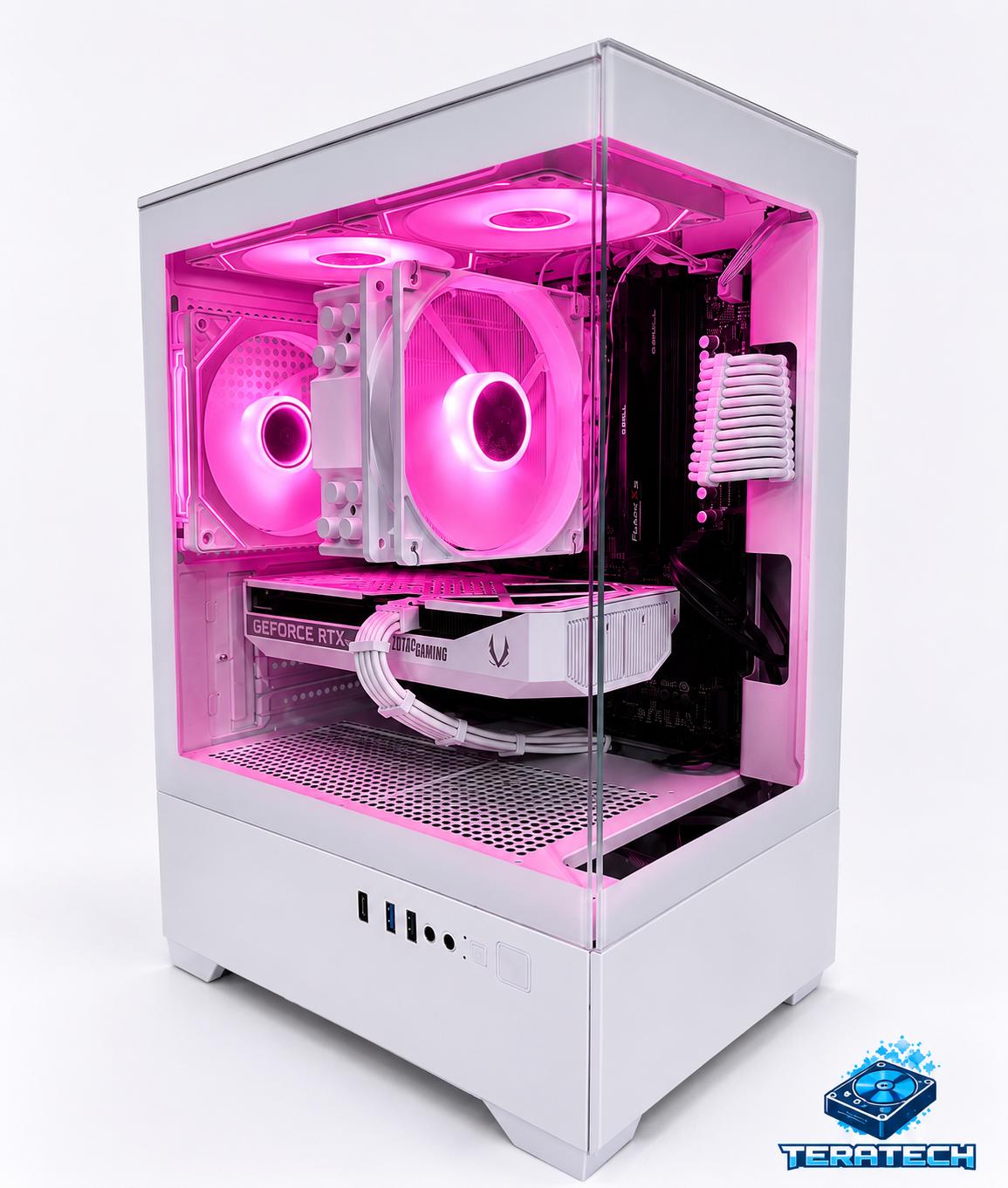 White 1440p Gaming PC | Ryzen 5 7500X3D | RTX 5060Ti | 16GB DDR5