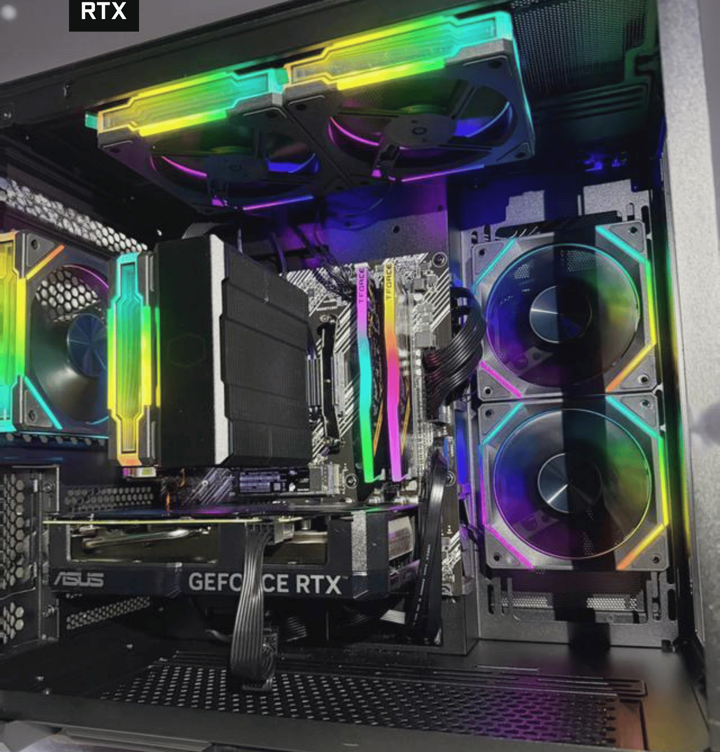 GLACIER GAMER🧊| RYZEN 5600X | NVIDIA 4060 | 32GB DDR4 | 1TB SSD | BT/WIFI