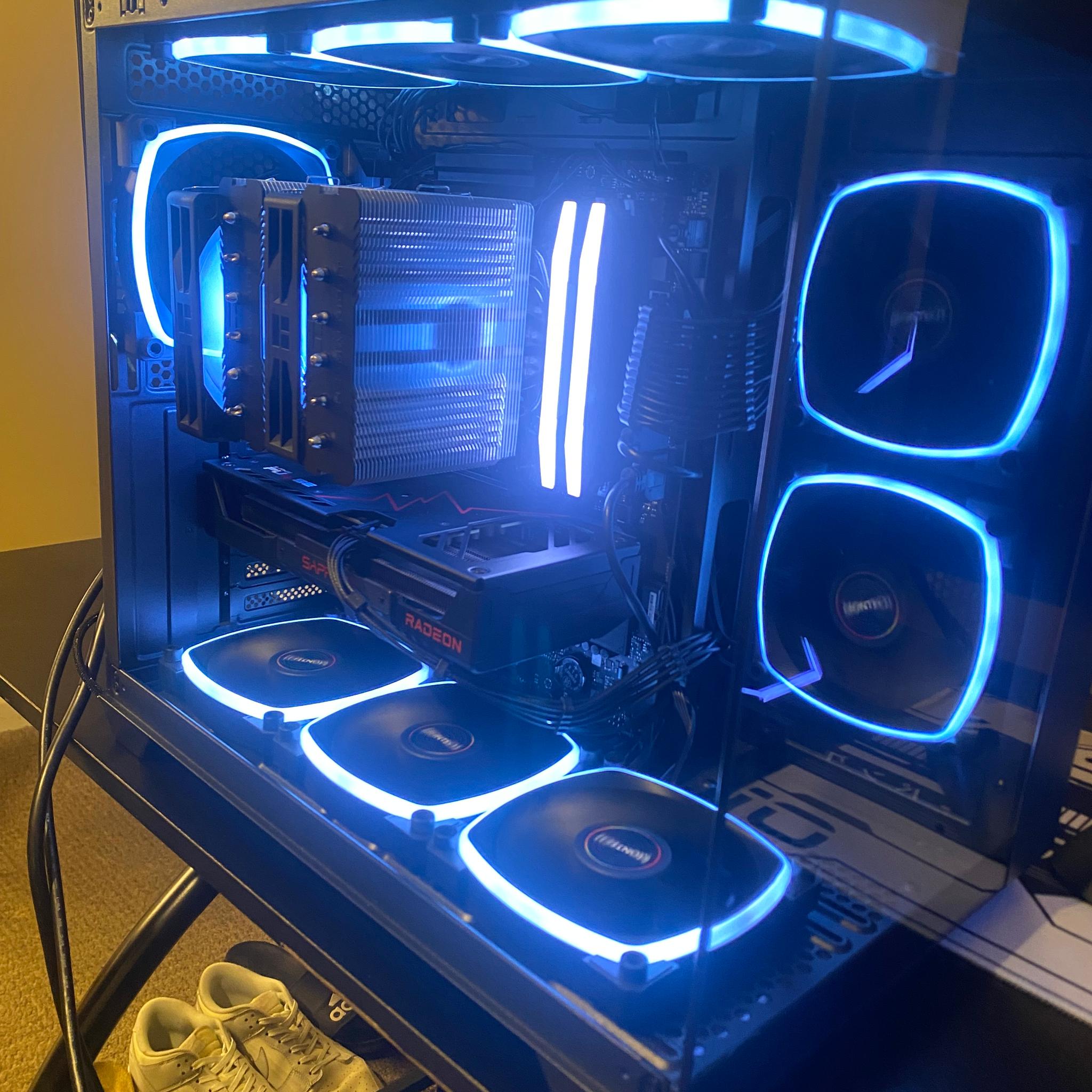 FULL AMD GAMING PC | RYZEN 5 7600X3D | RADEON RX 9060 XT 16GB | 32GB DDR5 | 2TB
