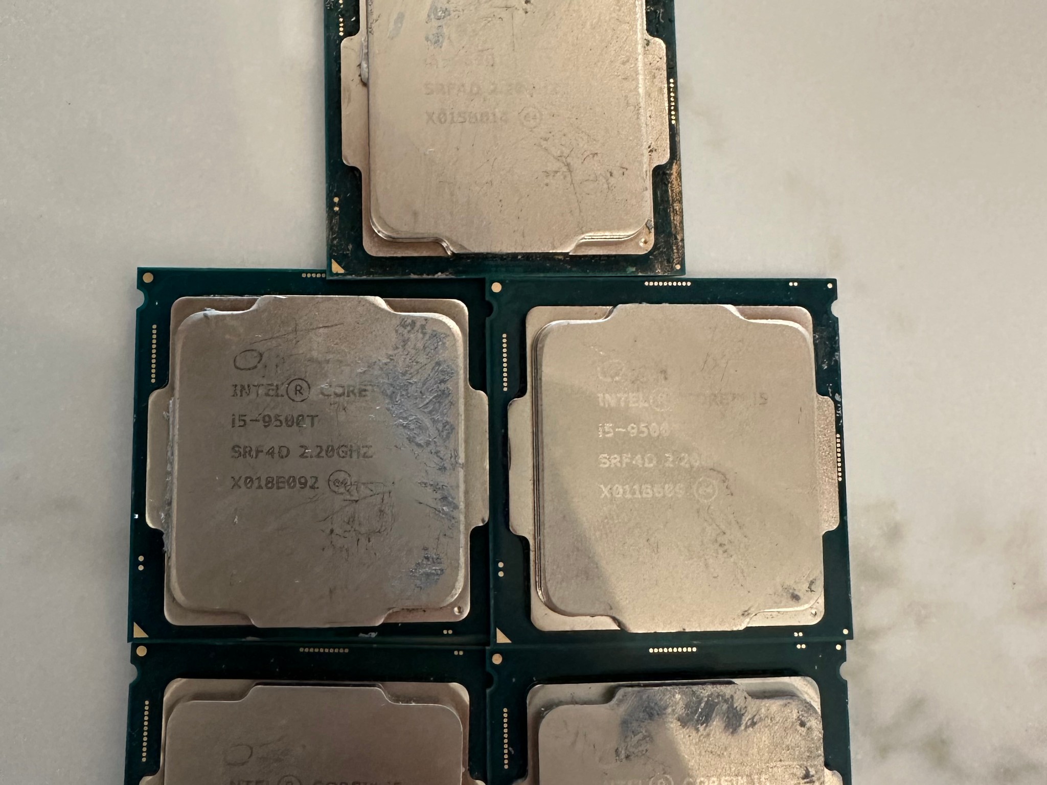 Intel Core i5-9500T 2.20GHz LGA1151 CPU - Tested Working (Lot of 5)