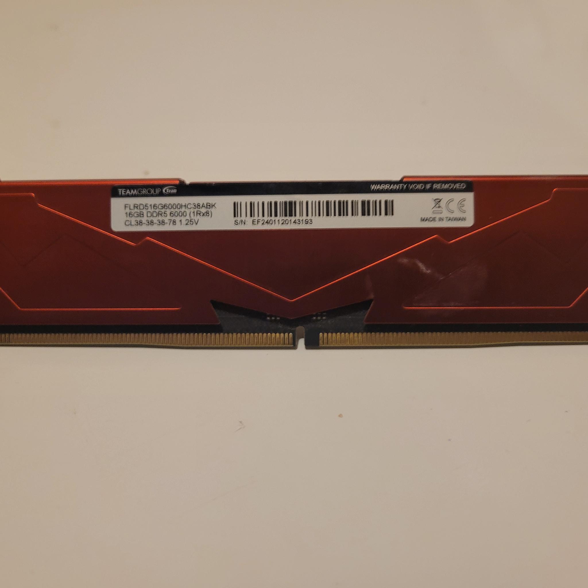 TForce DDR5 6000mhz 16gb stick