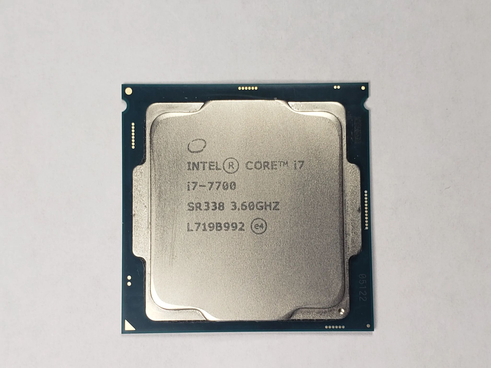Intel Core i7 7700 | 4 Core 8 Thread