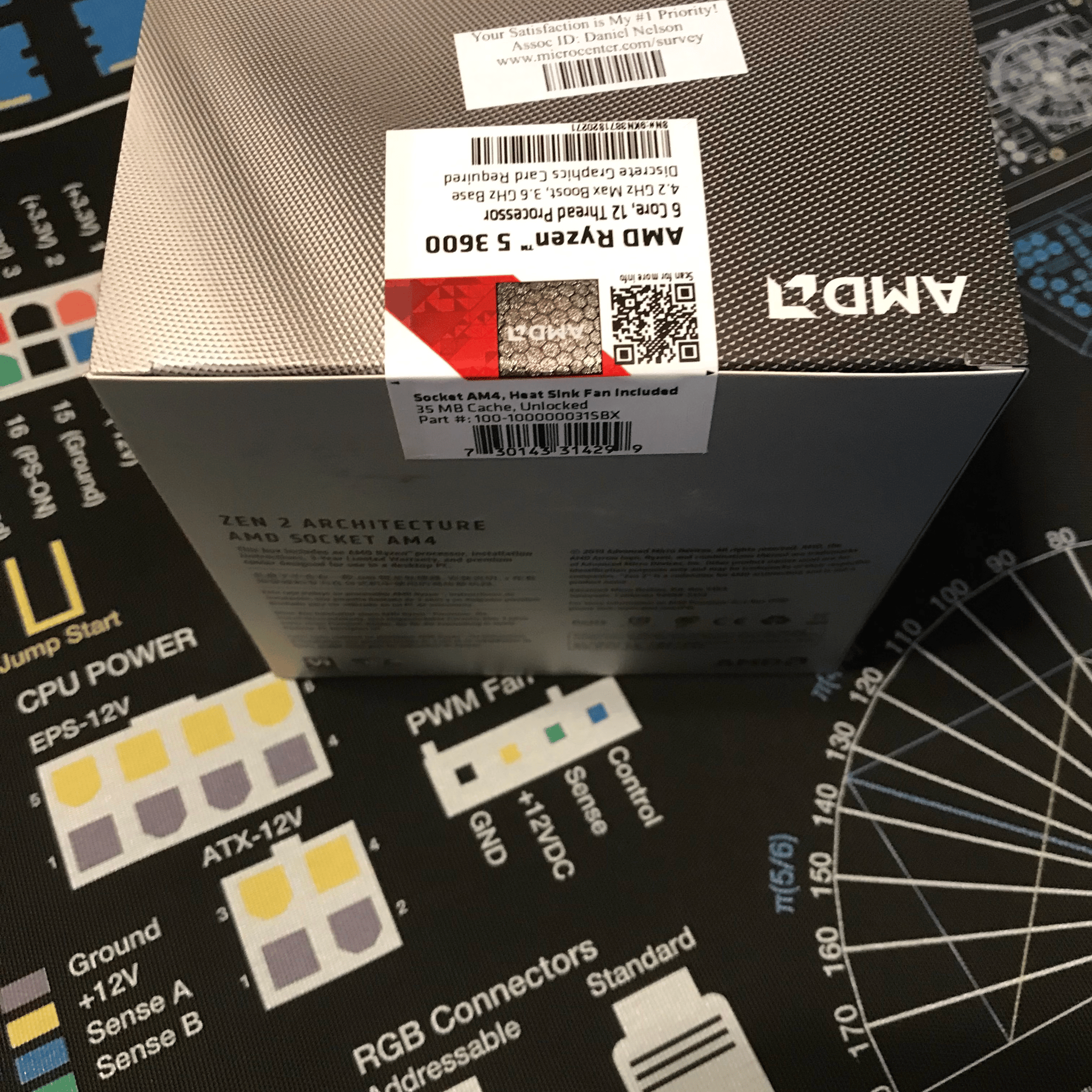 BUNDLE! Brand New Ryzen 5 3600 and B450M 