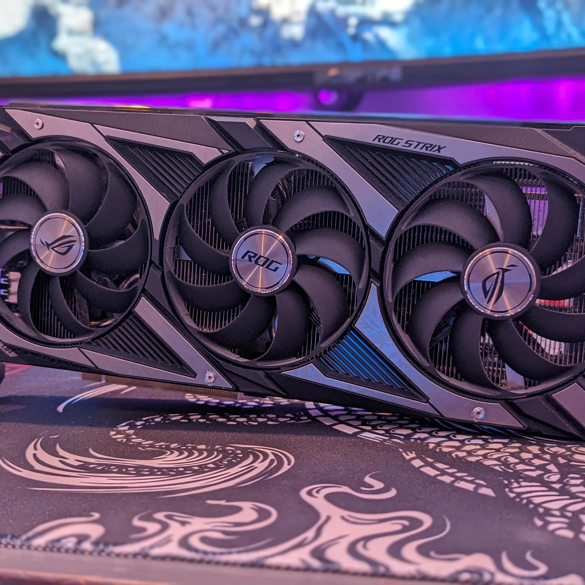 ASUS ROG Strix GeForce RTX 3060 OC Edition 12GB GDDR6 Graphics Card