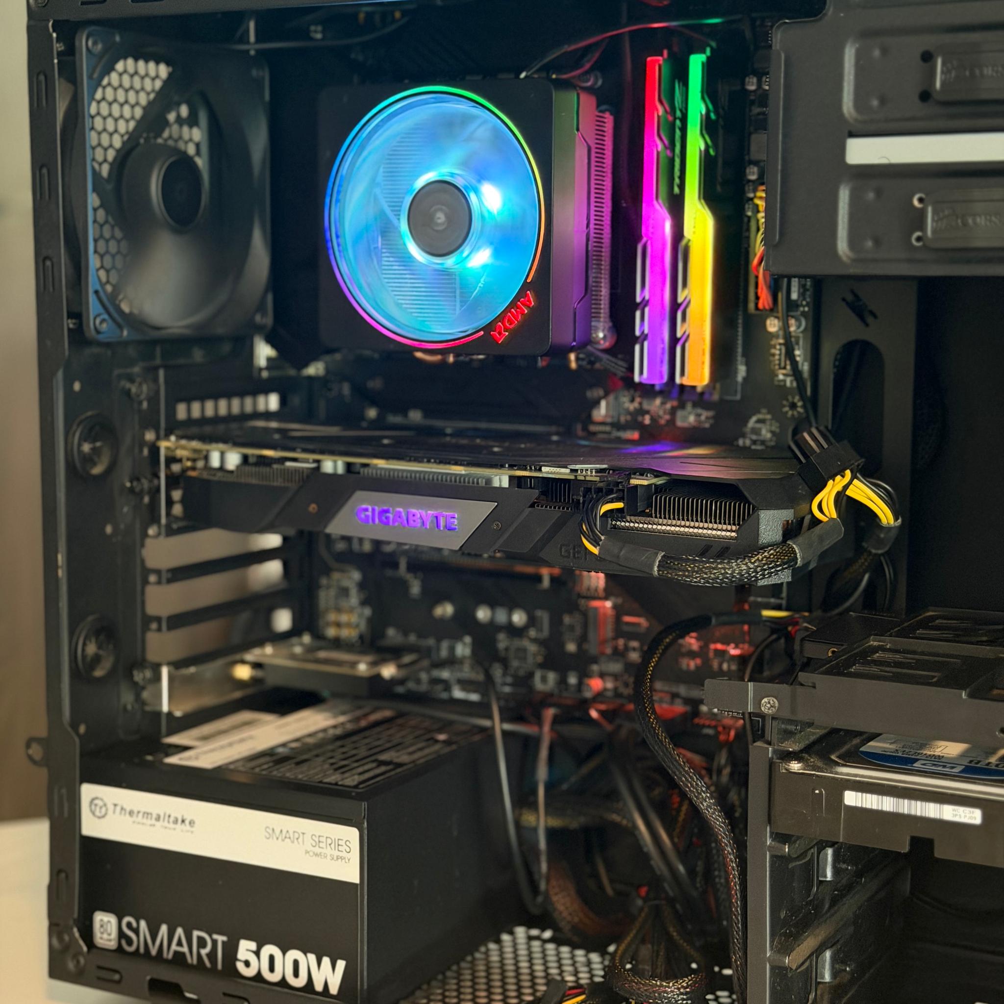 Gaming PC | GTX 1660 Ti | RYZEN 7 3800X | 16GB DDR4 | 120GB SSD & 1TB HDD | WIFI & BT | WINDOWS 11