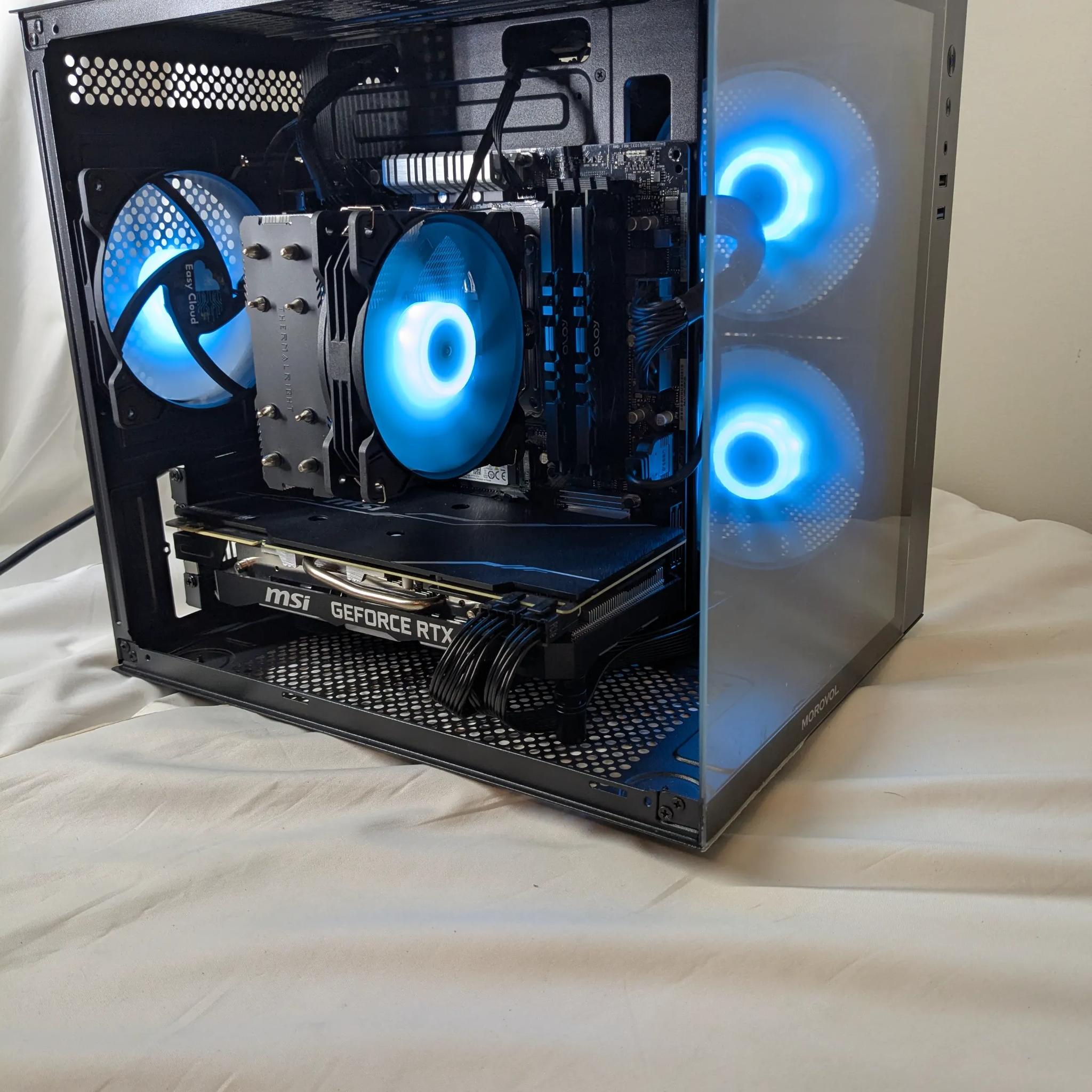 RTX 2070 super | Ryzen 5 5500 | 32 GB ddr4 ram | Micro ATX