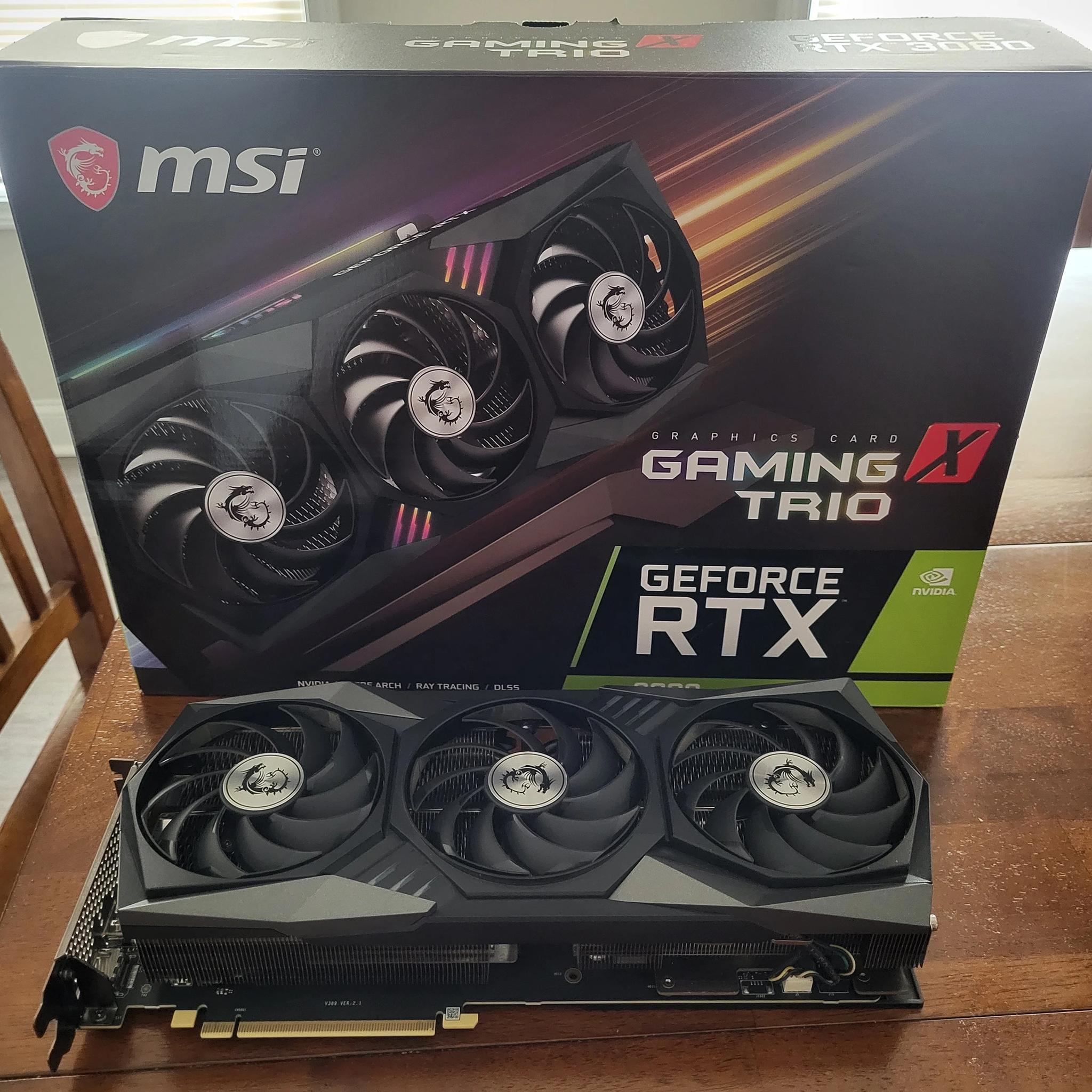 RTX 3080 Gaming Trio GPU