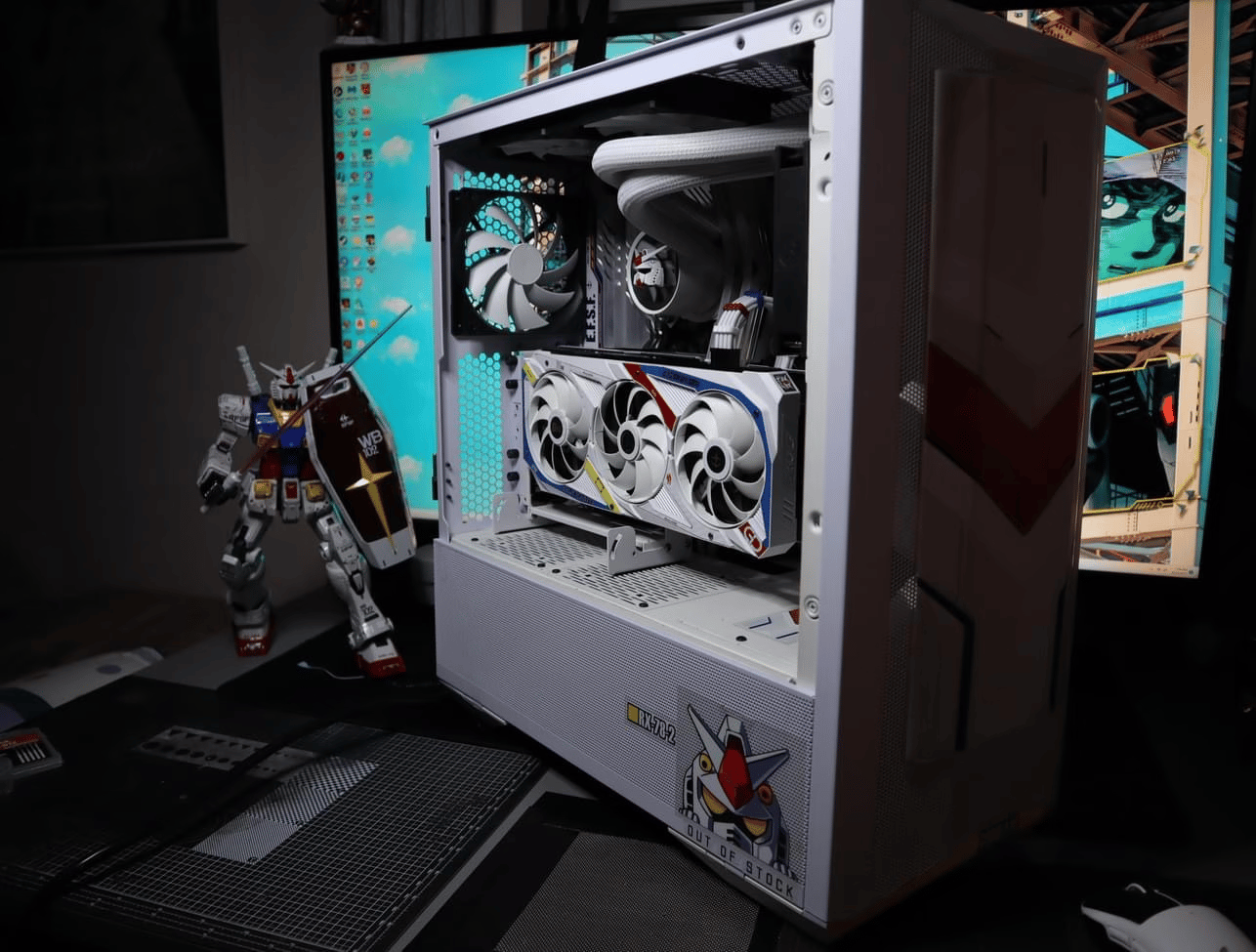 Onsale Custom Gaming PC Gundam RX 78-2 SD edition!