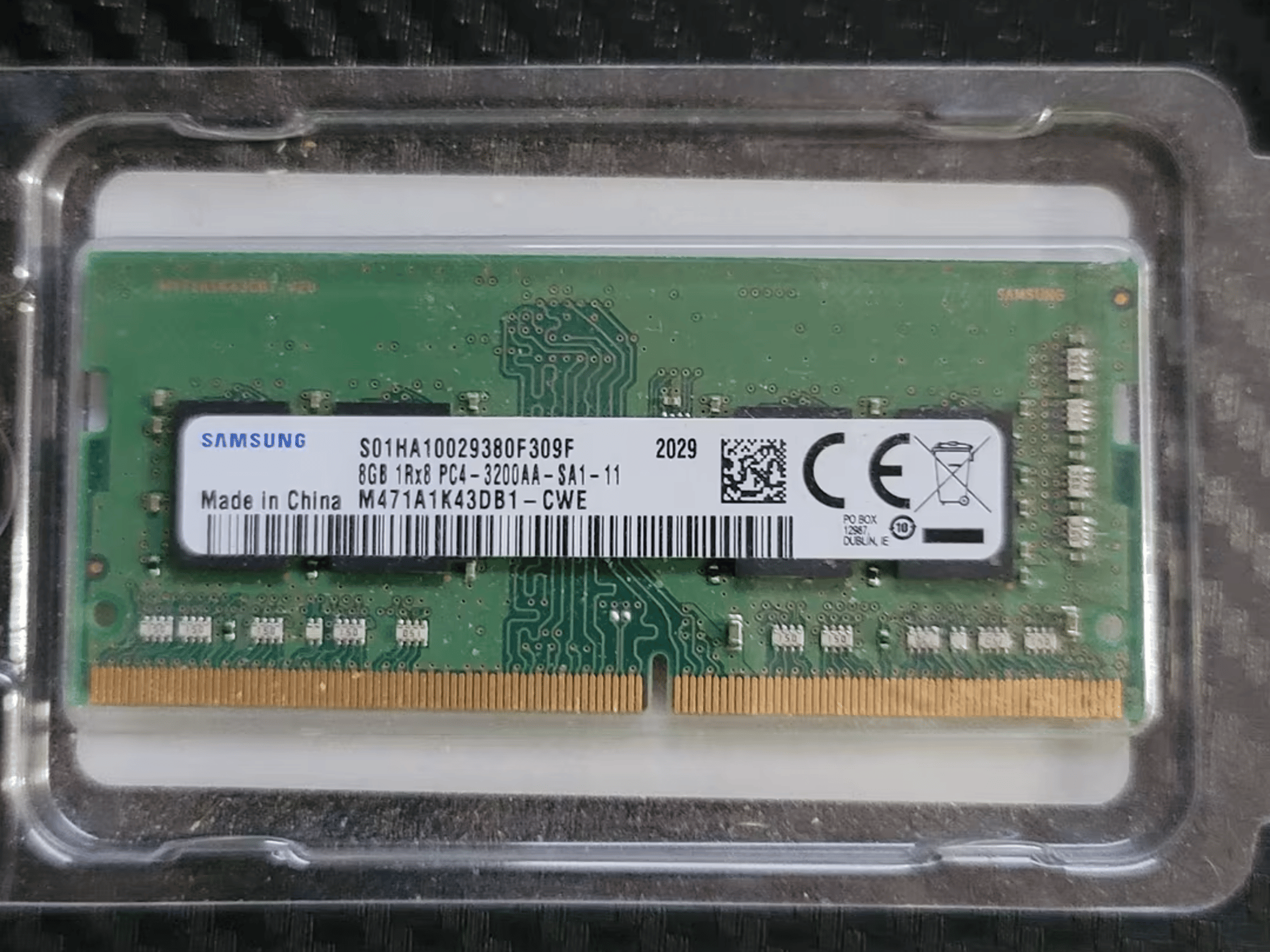 Samsung 8 GB (1 x 8 GB) PC4-3200AA
