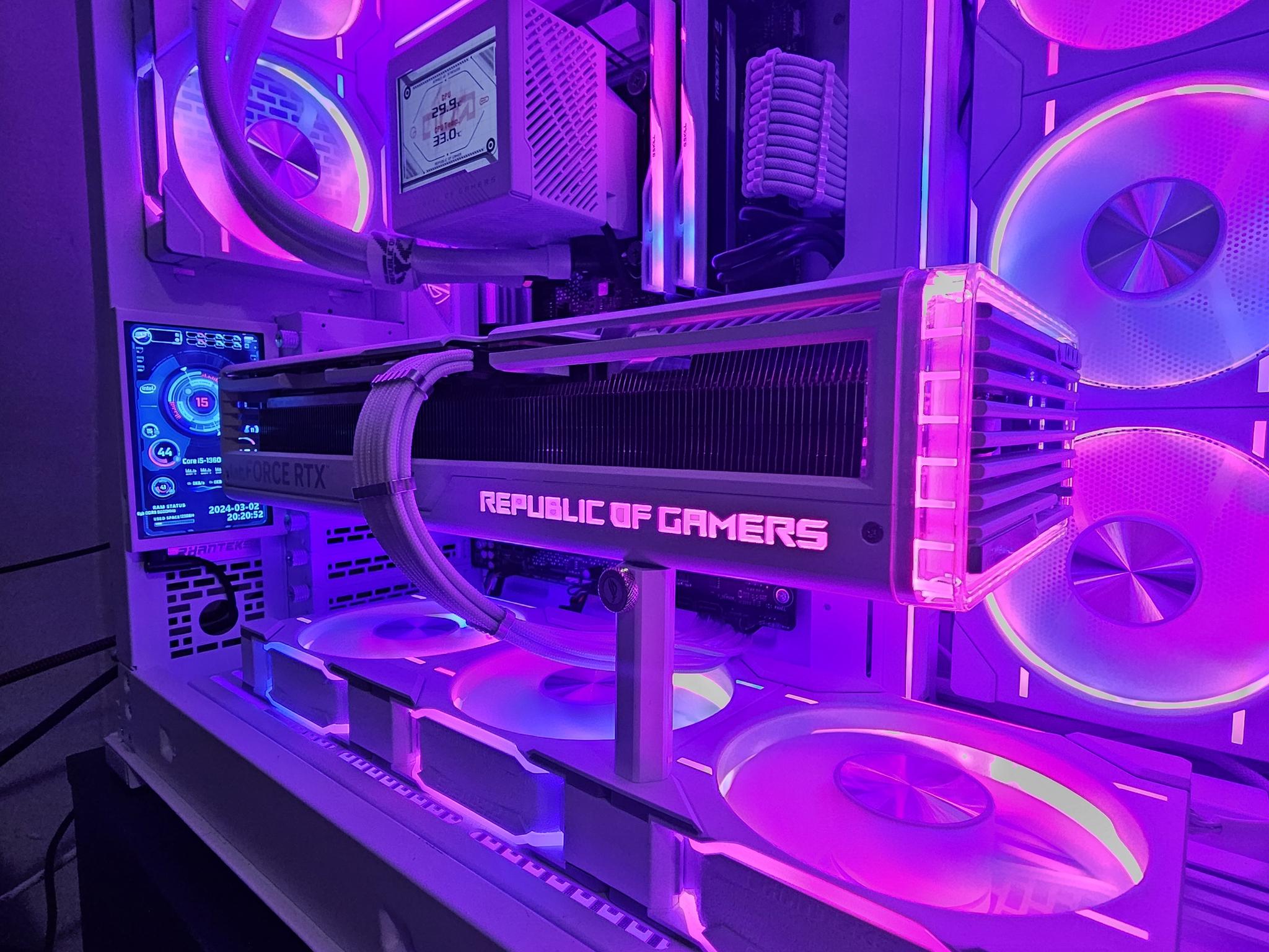 ROG Strix GeForce RTX 4090 24GB GDDR6X White OC Edition