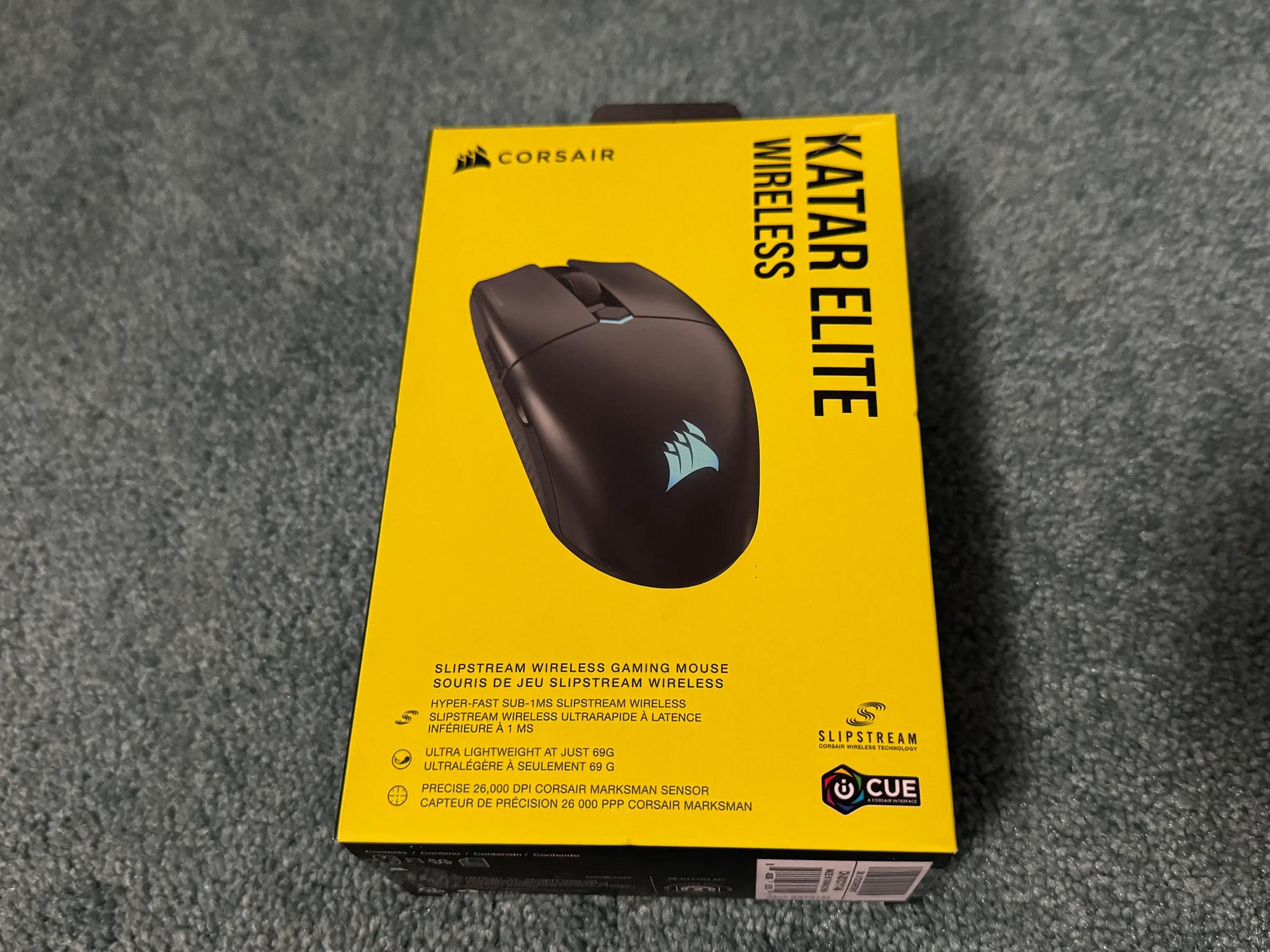 *BRAND NEW* 2022 Katar Elite Wireless RGB Gaming Mouse