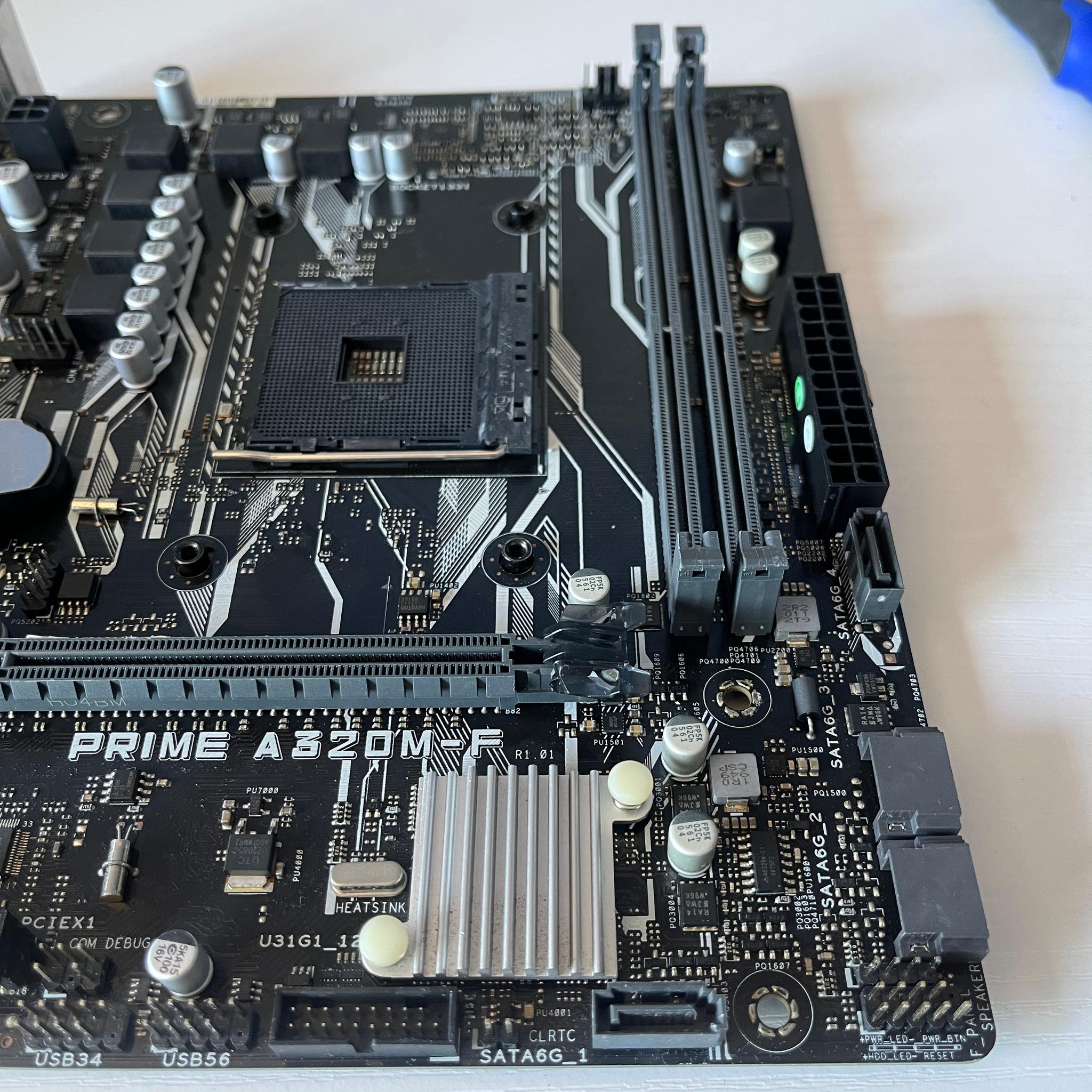 ASUS PRIME A320M-F AM4 Motherboard