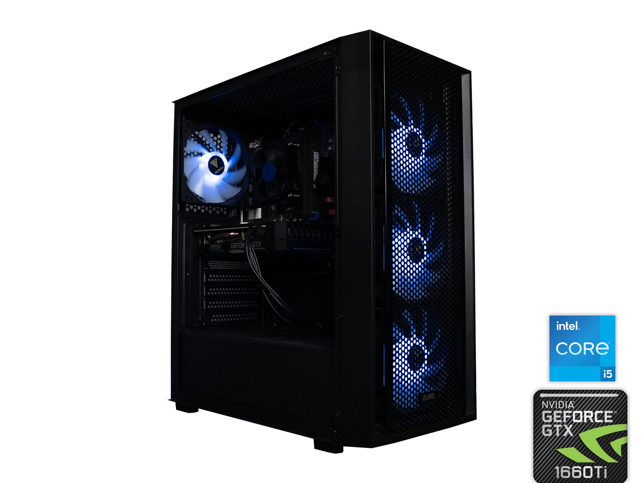 ❄️🌨 | MSI GeForce GTX 1660 Ti VENTUS 6GB | INTEL i5 9500T | 16GB DDR4 RAM | 1.24TB | Y2K Hero BRONZE