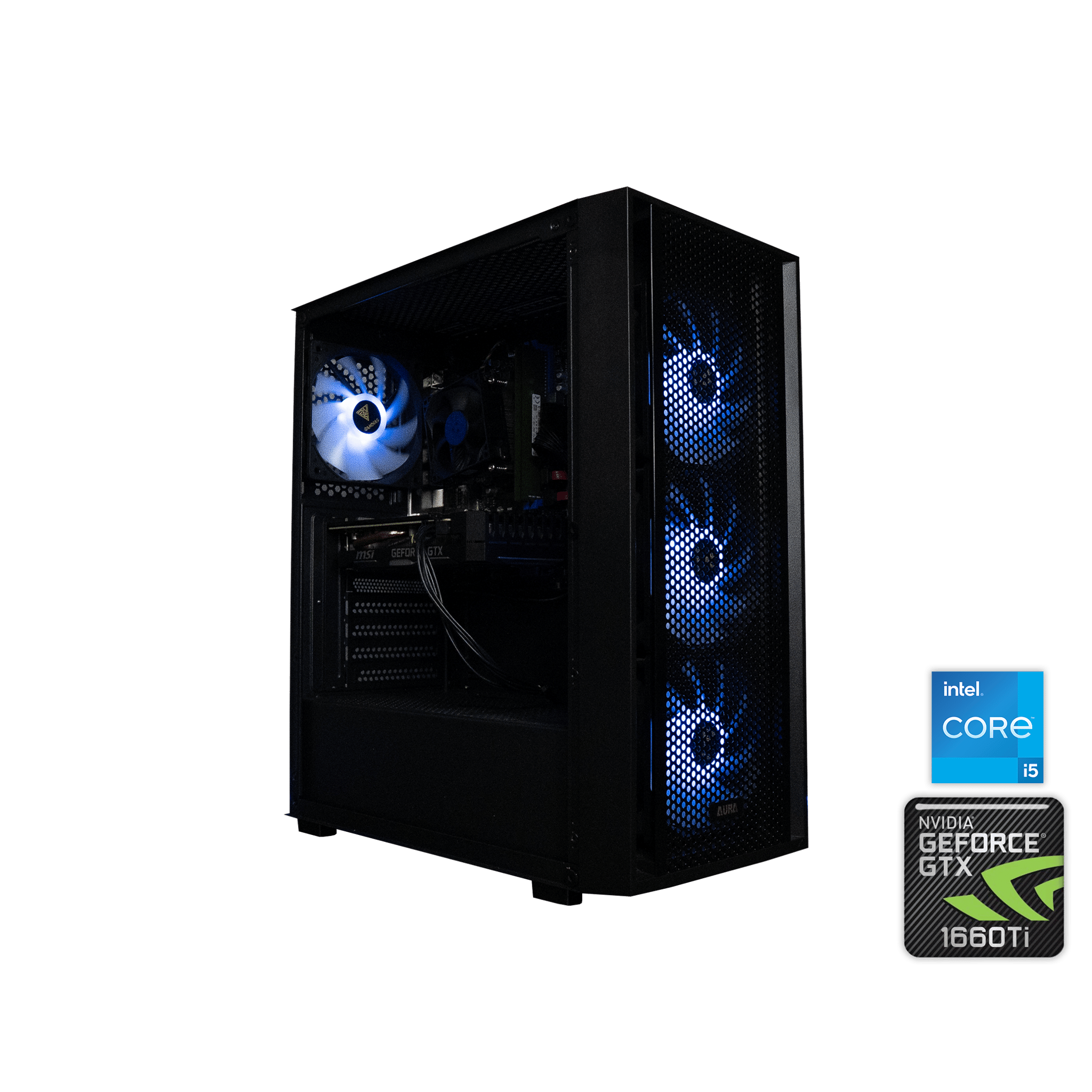 ❄️🌨 | MSI GeForce GTX 1660 Ti VENTUS 6GB | INTEL i5 9500T | 16GB DDR4 RAM | 1.24TB | Y2K Hero BRONZE