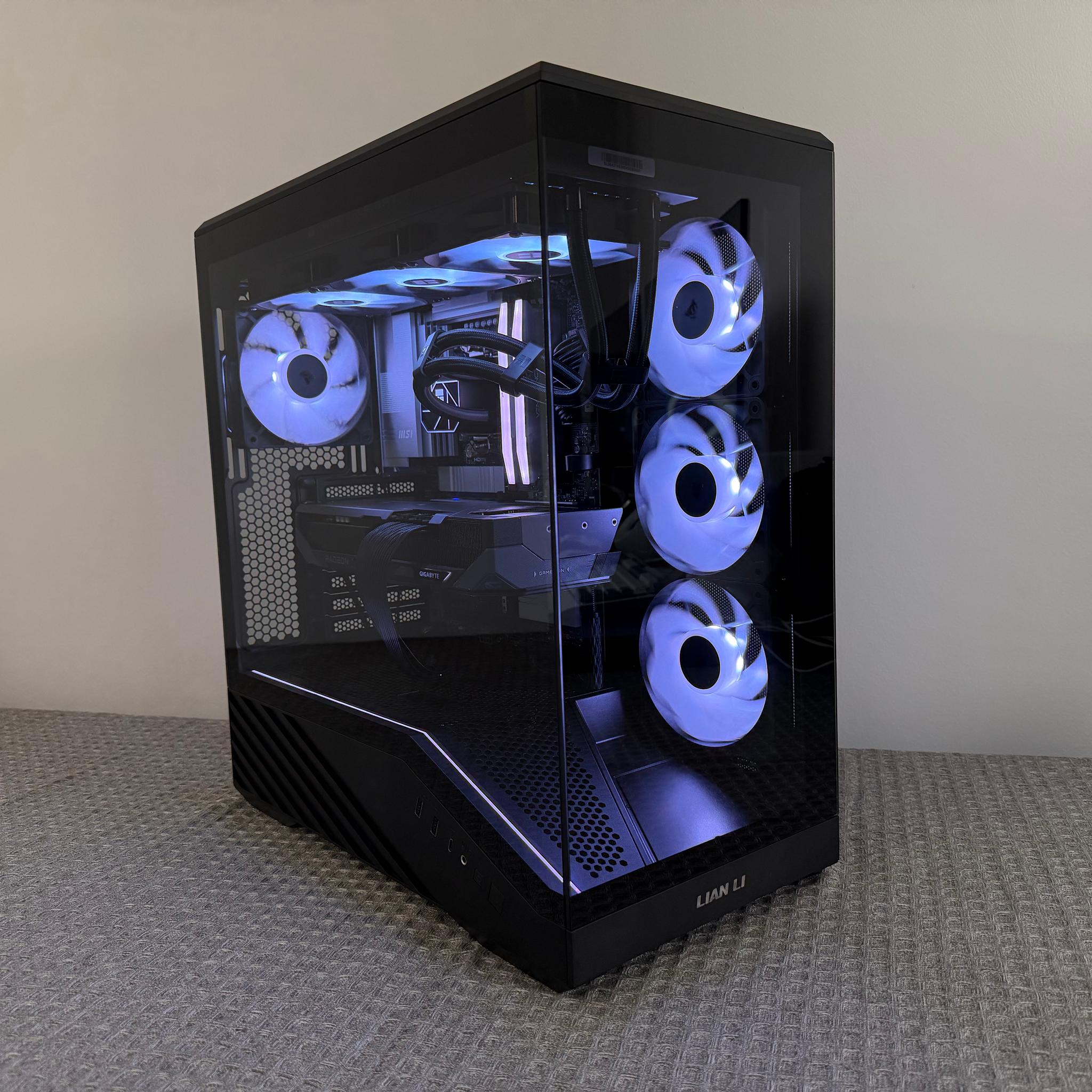 RX 9070 XT 16GB OC • RYZEN 7 9800X3D • X870-P WIFI • 32GB DDR5 • 2TB SSD • 360MM AIO • NEW GAMING PC