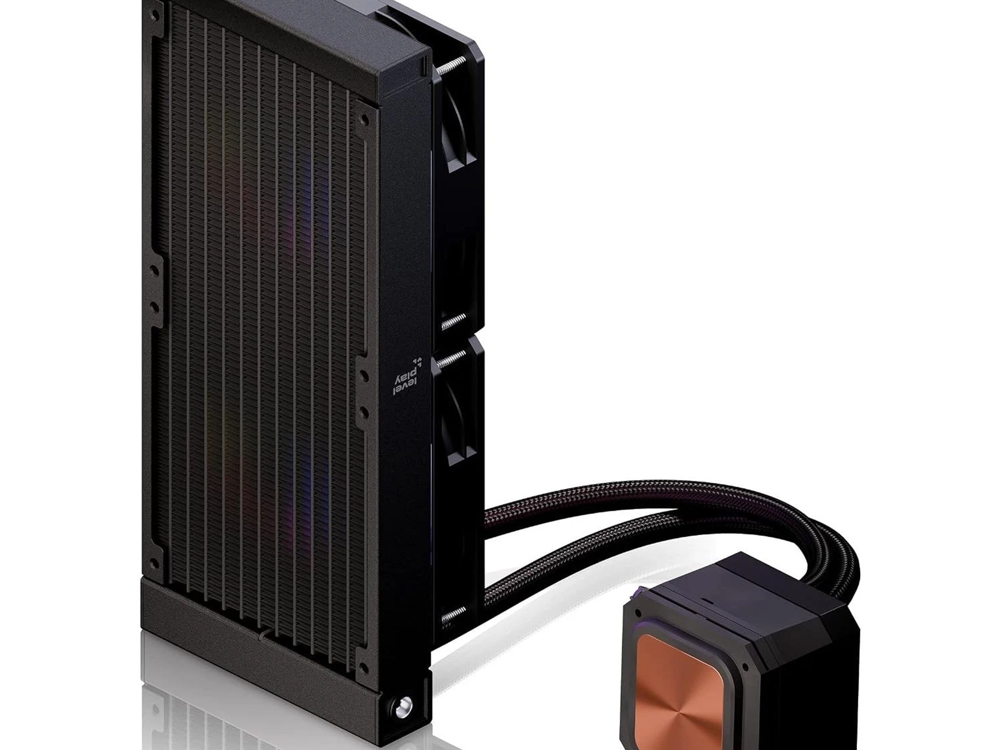 Levelplay Combat CL240 AIO Liquid Cooler- BLACK (NEW)