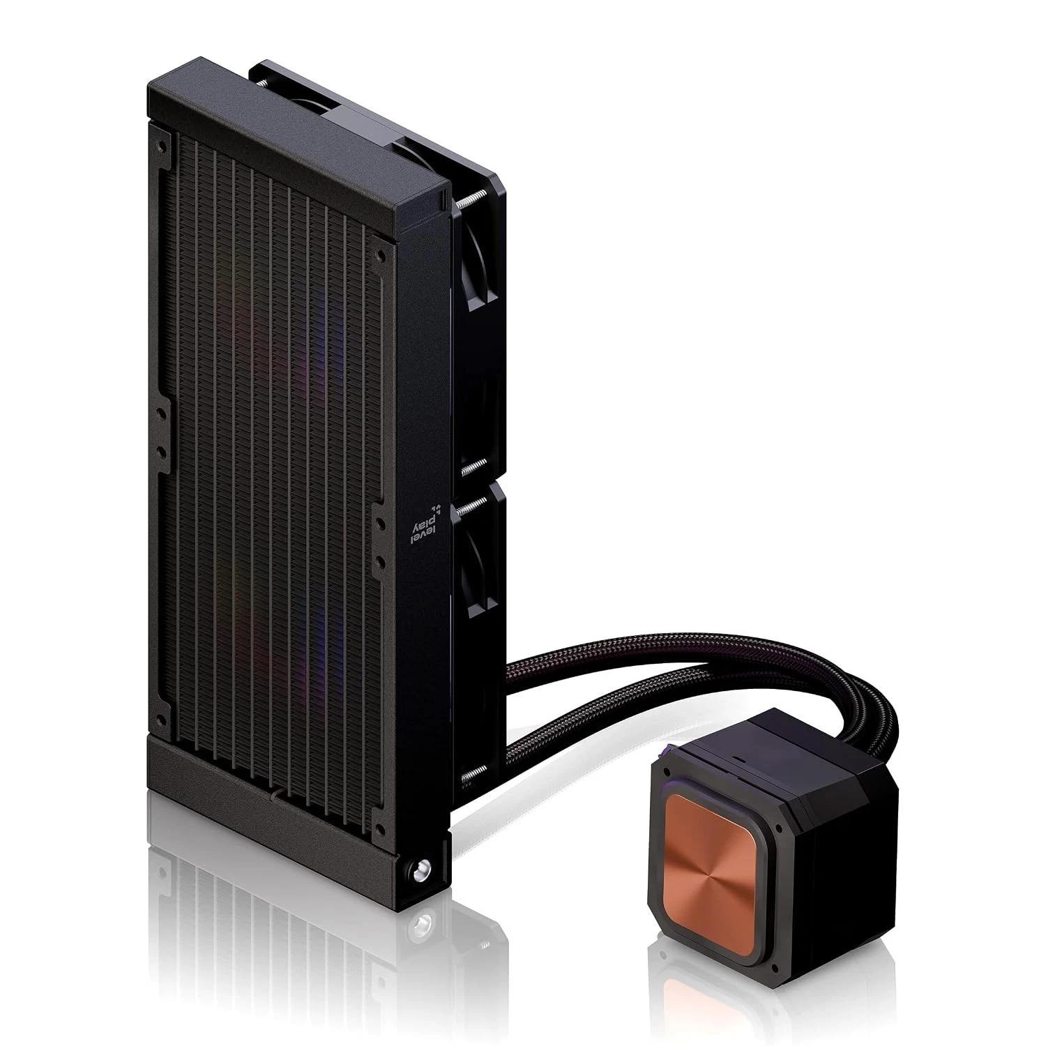 Levelplay Combat CL240 AIO Liquid Cooler- BLACK (NEW)