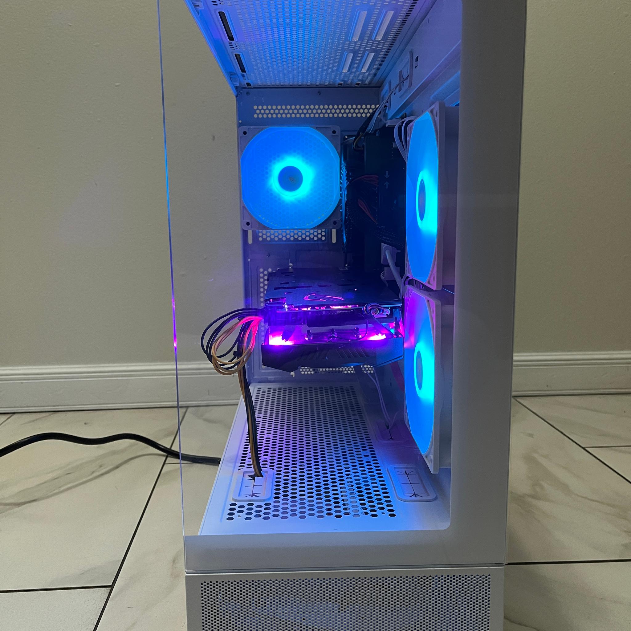 NVIDIA RTX 2070 Super, Intel Core i3-12100, 16GB RAM, 500GB SSD, High FPS Gaming PC w/Wi-Fi & BT
