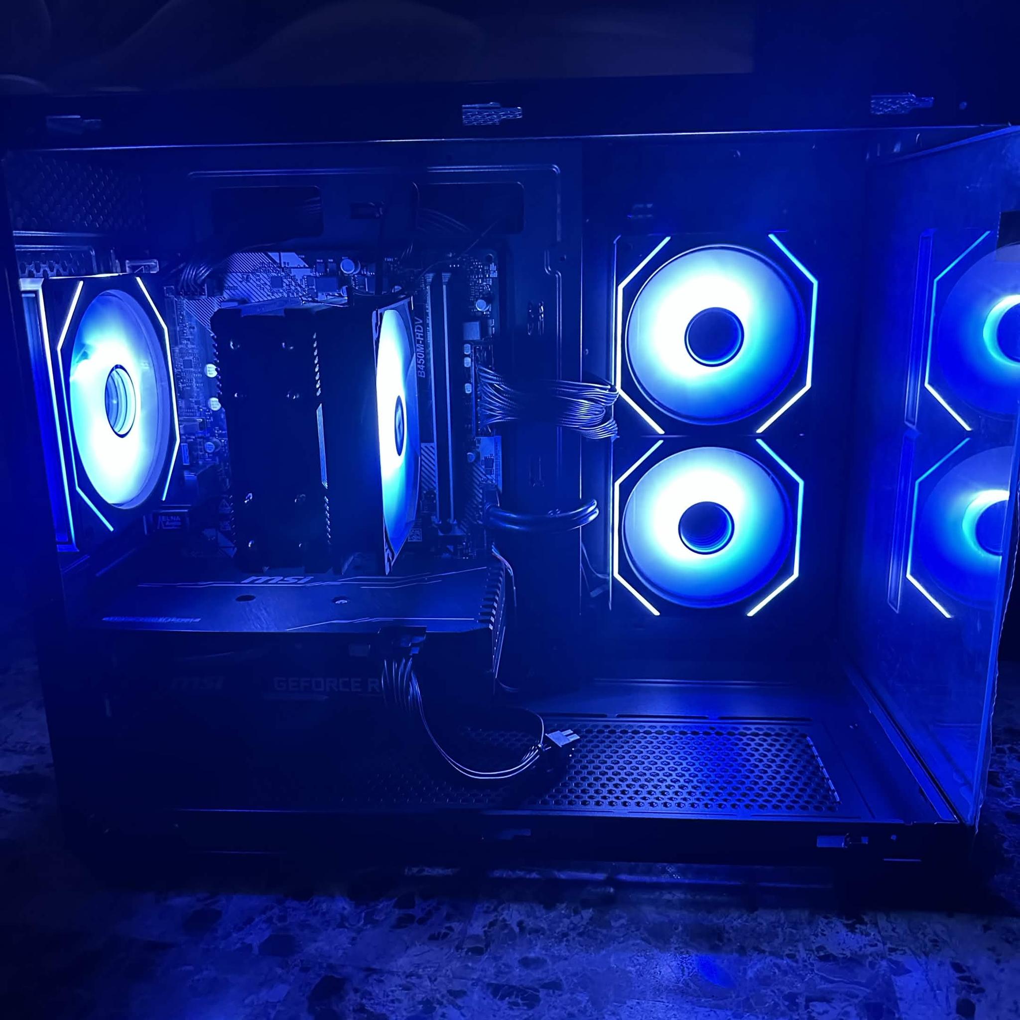 Ryzen 3600 Gaming PC!! | RTX 2060 | 16GB Ram | 512 GB NVMe SSD | Windows 11 ARGB Computer