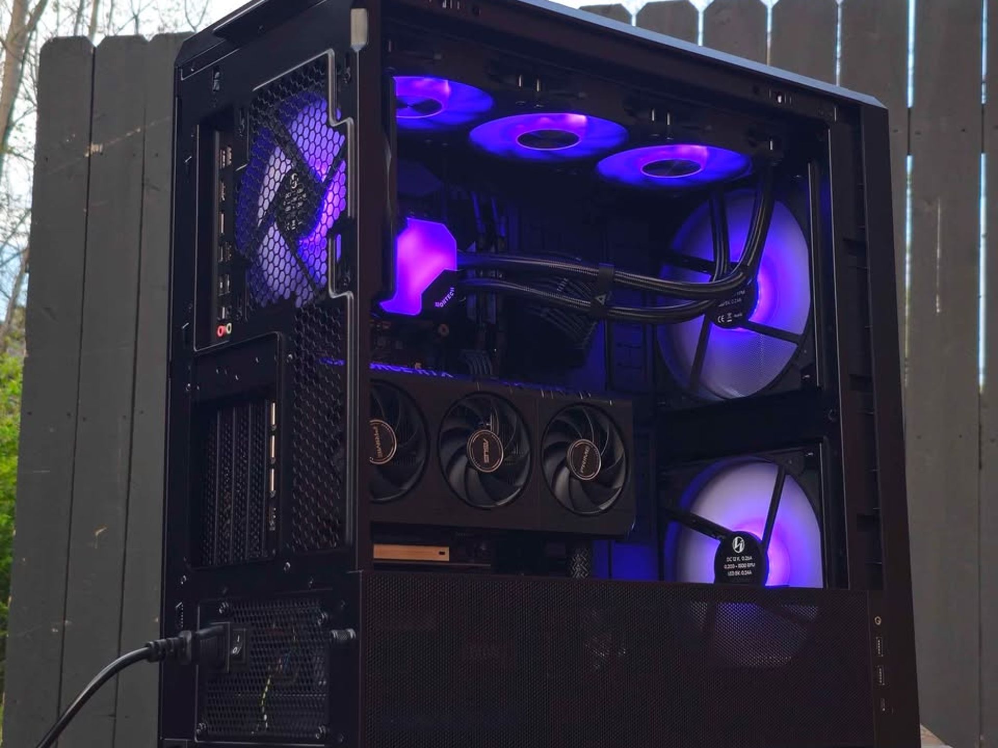 🪐Blackout Gaming PC • Nvidia 5060 • Intel i7 • 32GB RAM • 1TB SSD • WiFi • Plug n' Play