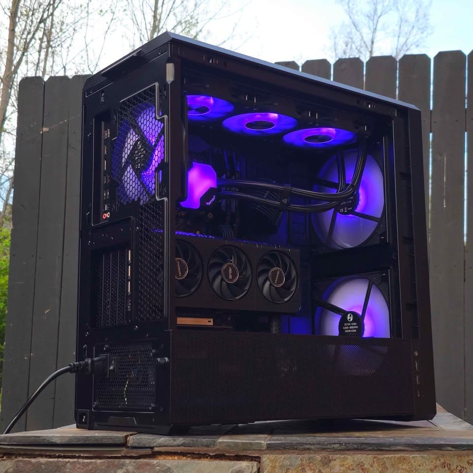 🪐Blackout Gaming PC • Nvidia 5060 • Intel i7 • 32GB RAM • 1TB SSD • WiFi • Plug n' Play