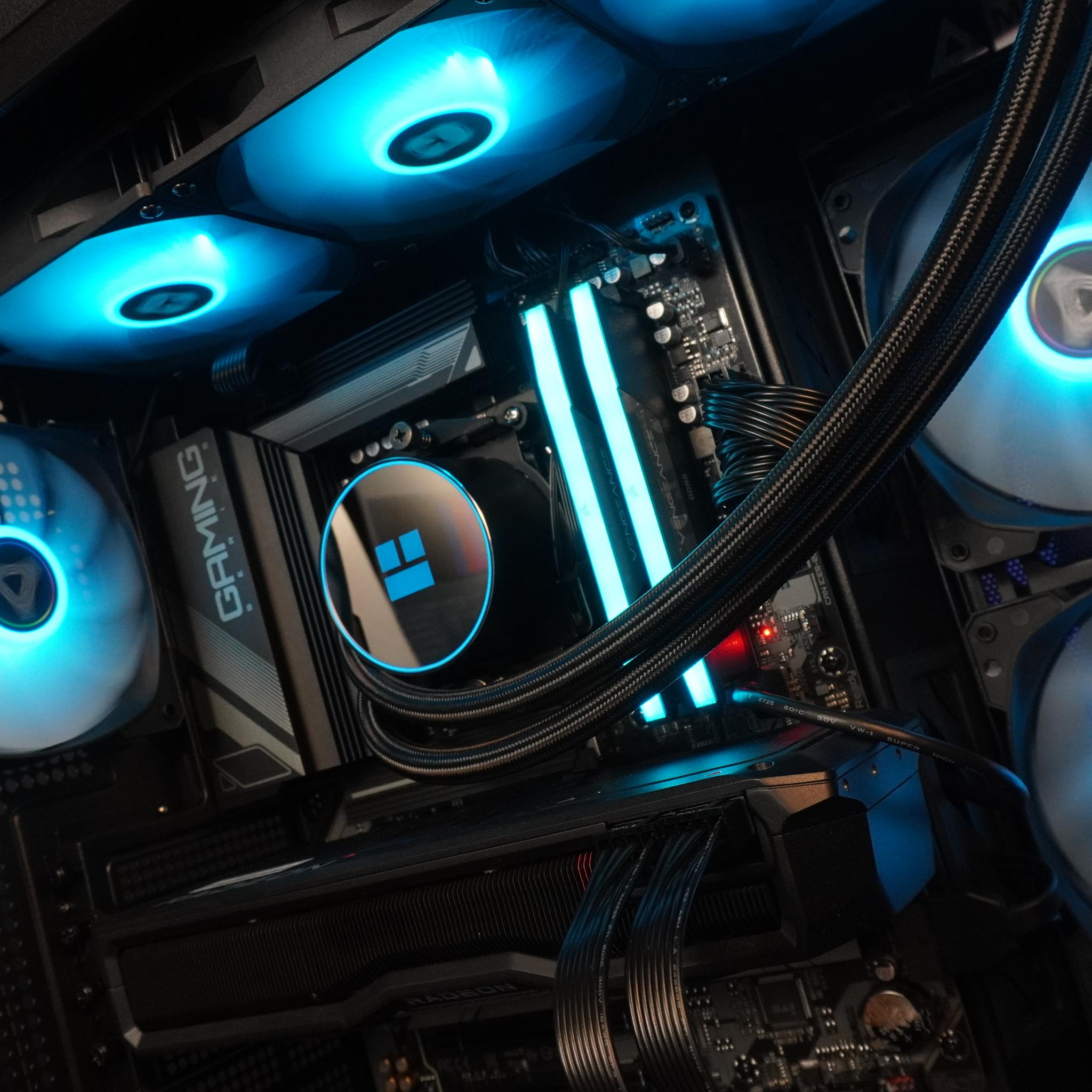 🖤STEALTH🖤 PRICE TO PERFORMANCE 💪 1440p/1080p MACHINE  🧡RX 7800 XT 16GB 🧡 Ryzen 5 9600x | WIN 11