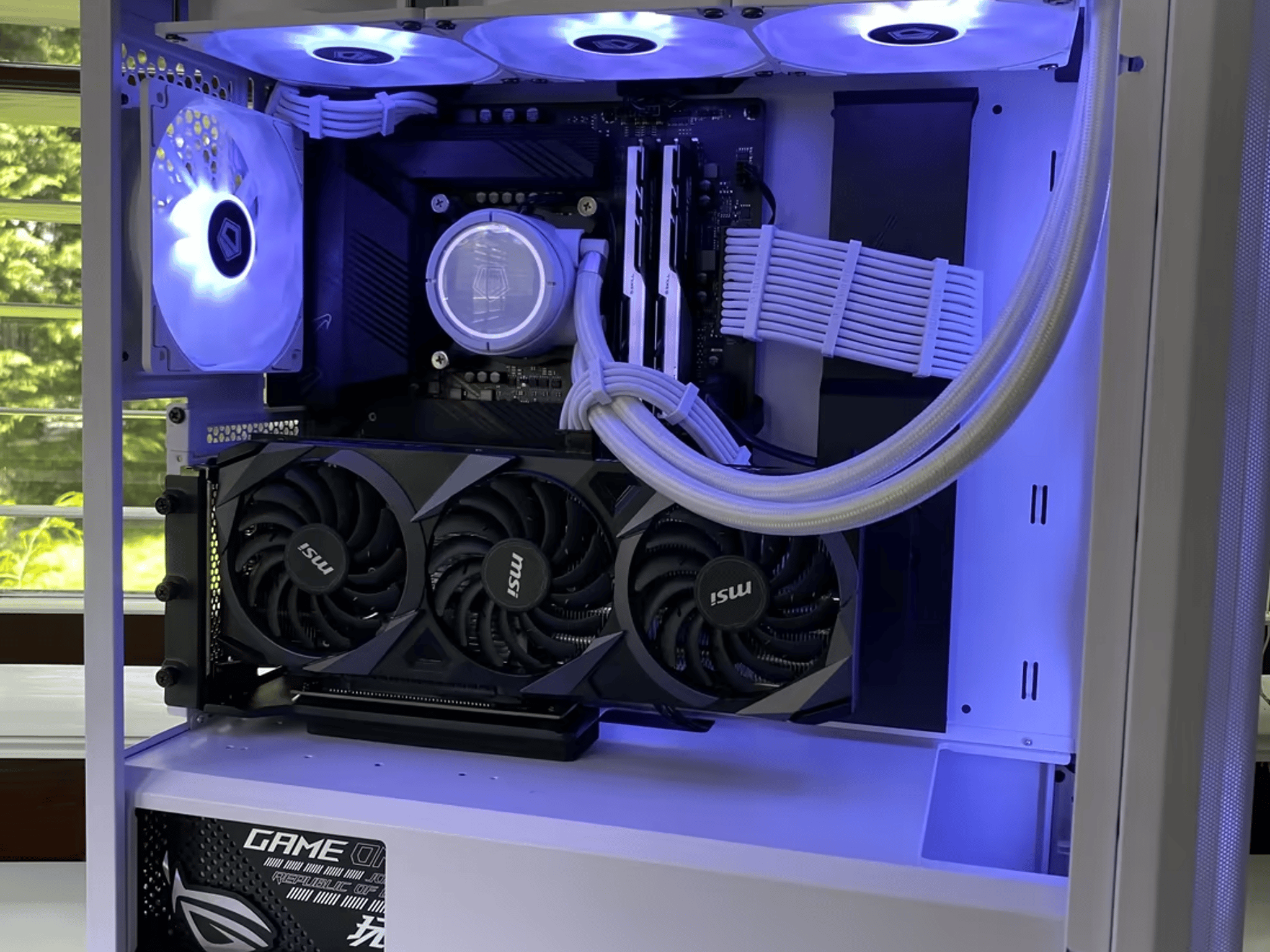 “Frozone” Rtx 3060ti 8gb, I7-10700k High-End Gaming PC