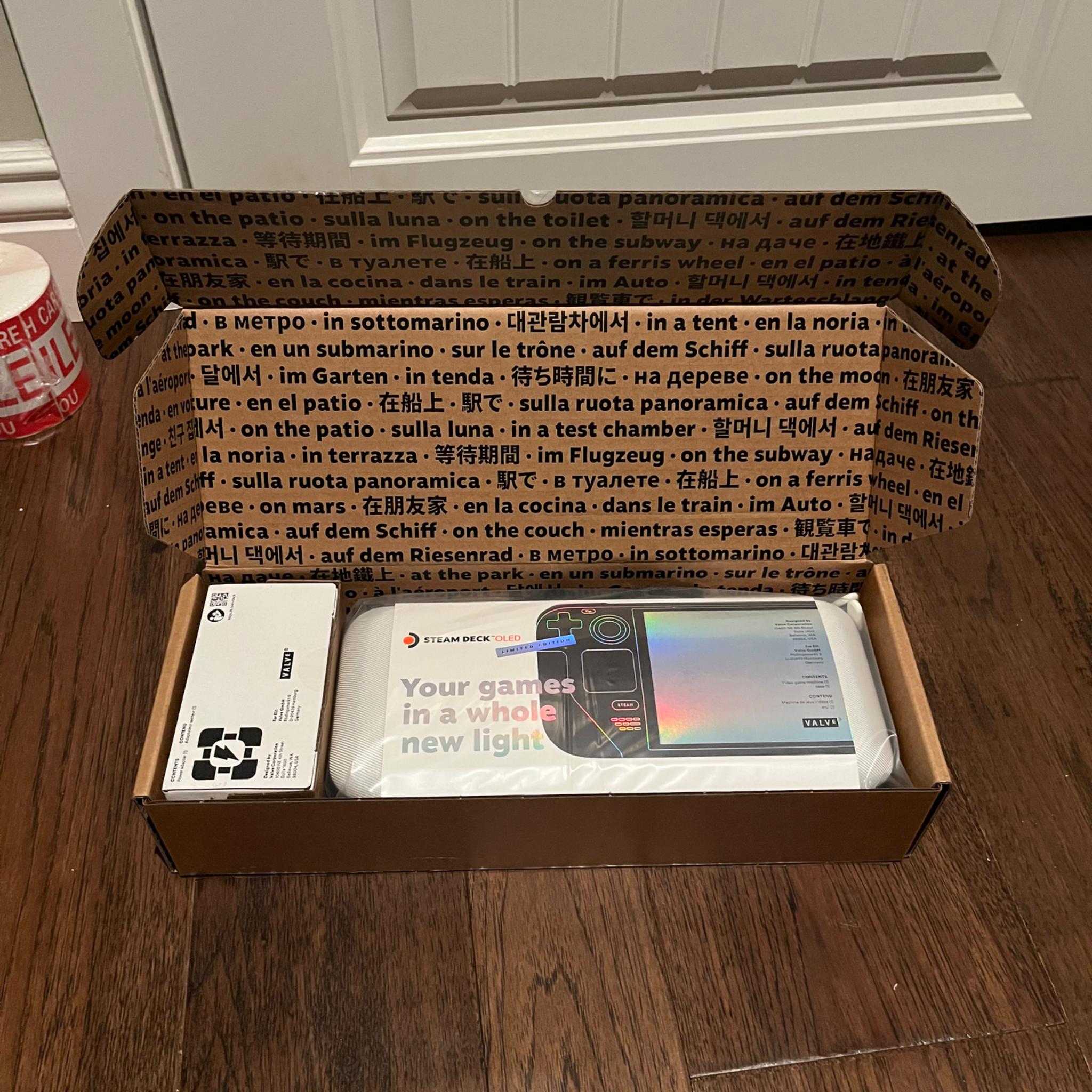 New Unopened Limited Edition Steam Deck OLED | White 1TB