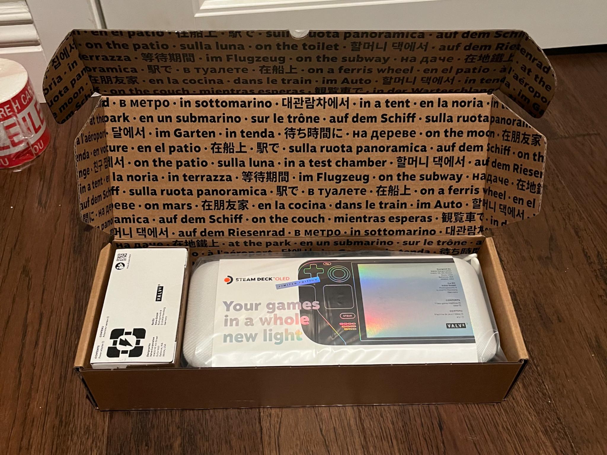 New Unopened Limited Edition Steam Deck OLED | White 1TB
