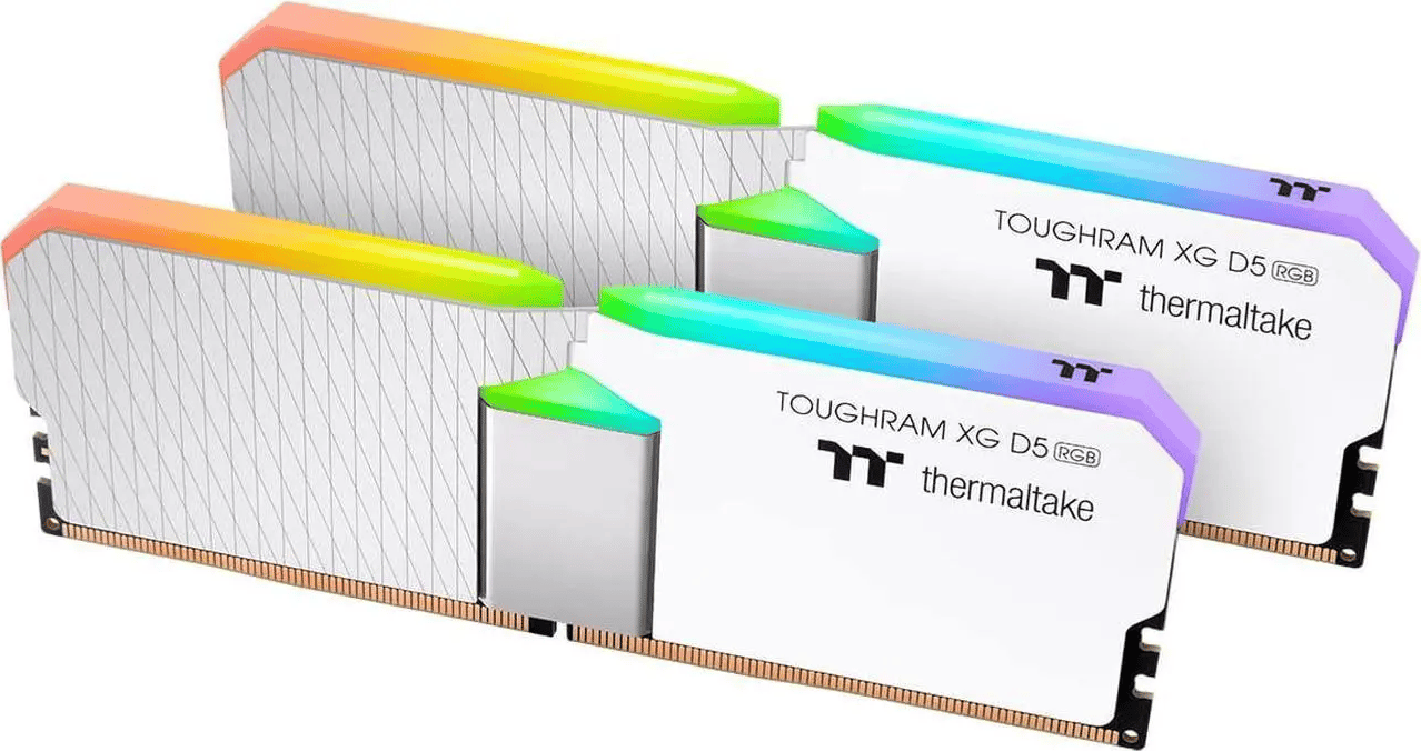Thermaltake TOUGHRAM XG RGB D5 Memory DDR5 32 GB (16GBx2) 5600 Mhz CL36 RG34D516GX2-5600C36B - White