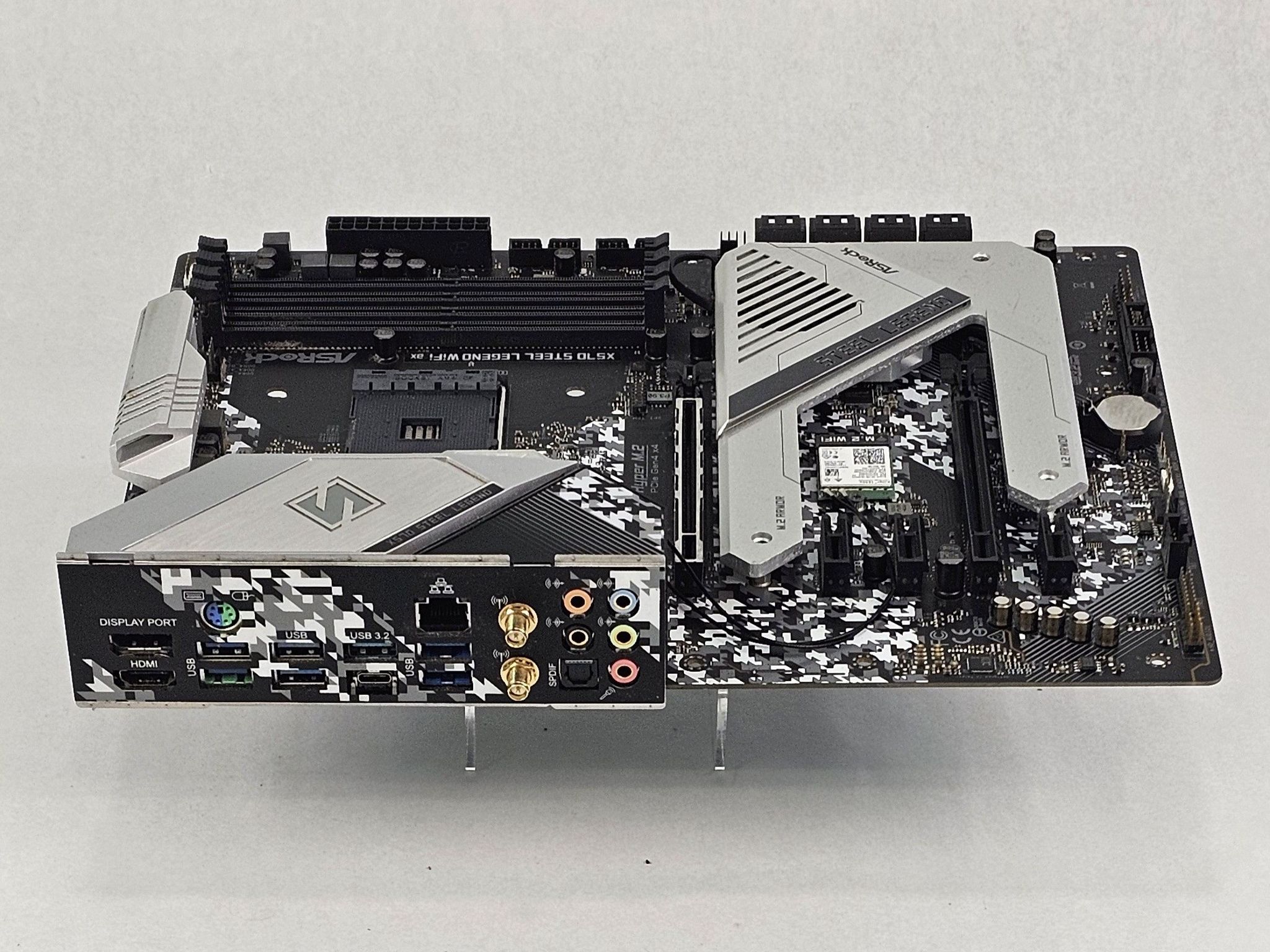 ASRock X570 Steel Legend WiFi ax AMD AM4 DDR4 ATX Motherboard