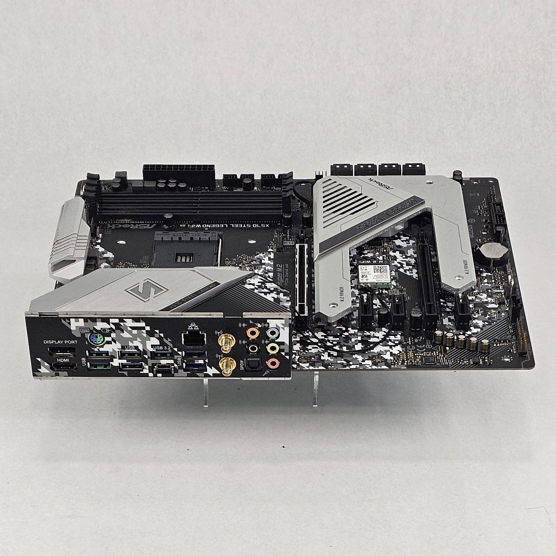 ASRock X570 Steel Legend WiFi ax AMD AM4 DDR4 ATX Motherboard