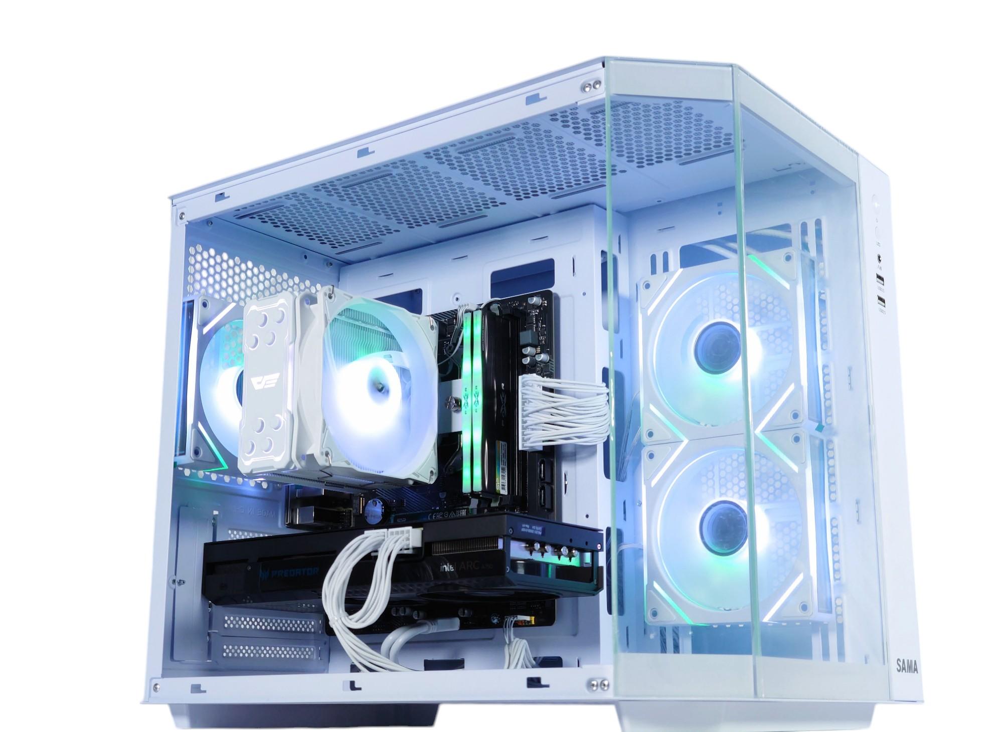 BiFrost❄️Gaming PC❄️Intel ARC 750 8GB❄️AMD Ryzen 5 3600 6 core❄️16GB DDR4❄️1TB NVME SSD