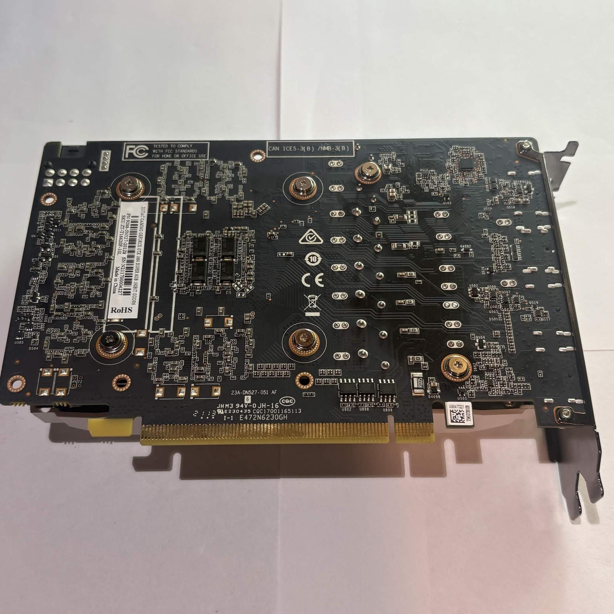 Zotac GAMING Twin Fan GeForce GTX 1660 SUPER (CUSTOM PAINT) (NM)