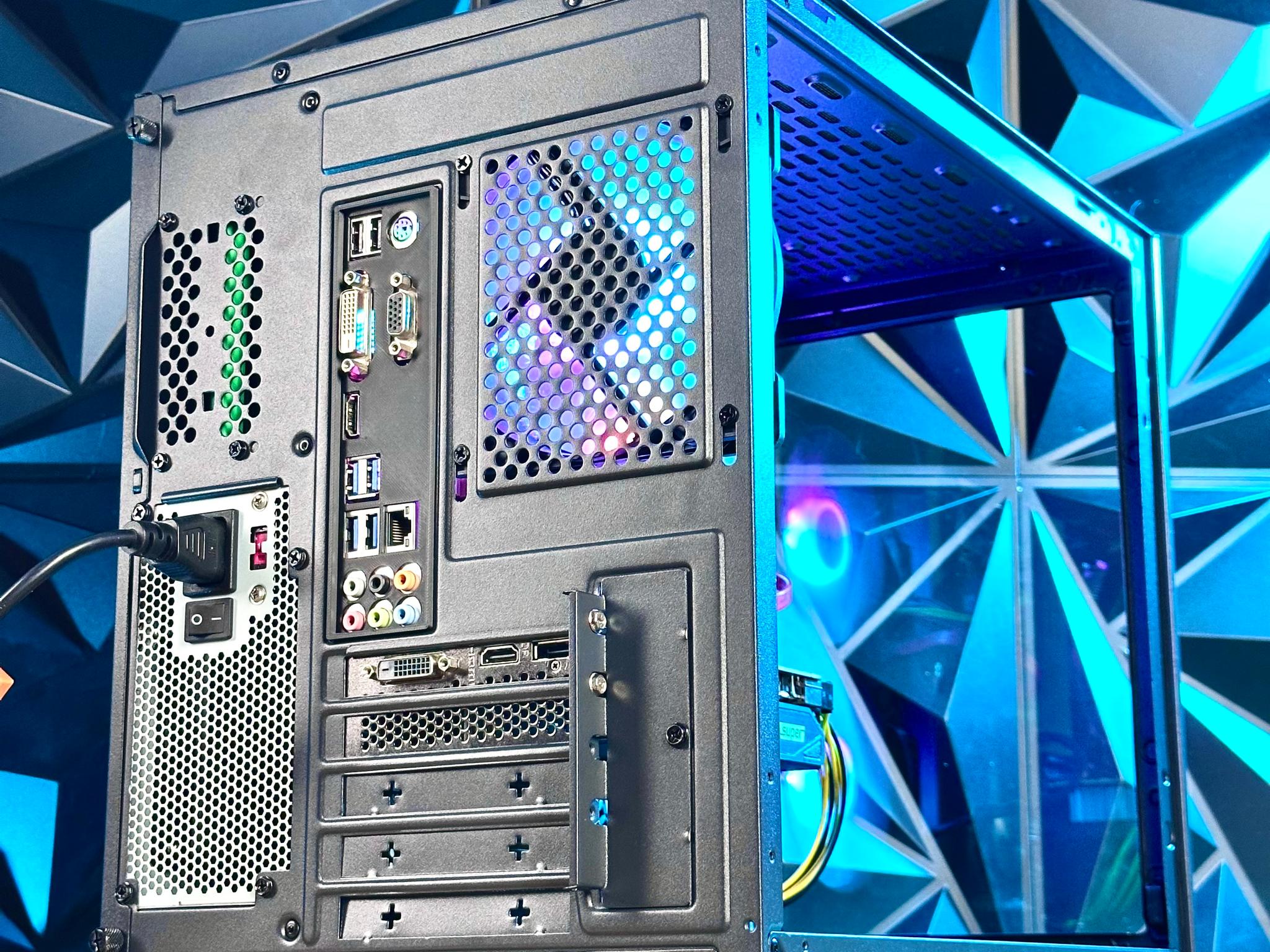 Dual Glass Intel Core i7 - 32GB RAM - Nvidia GTX 1660 Super - SSD + 1TB Windows 11 Custom Gaming PC