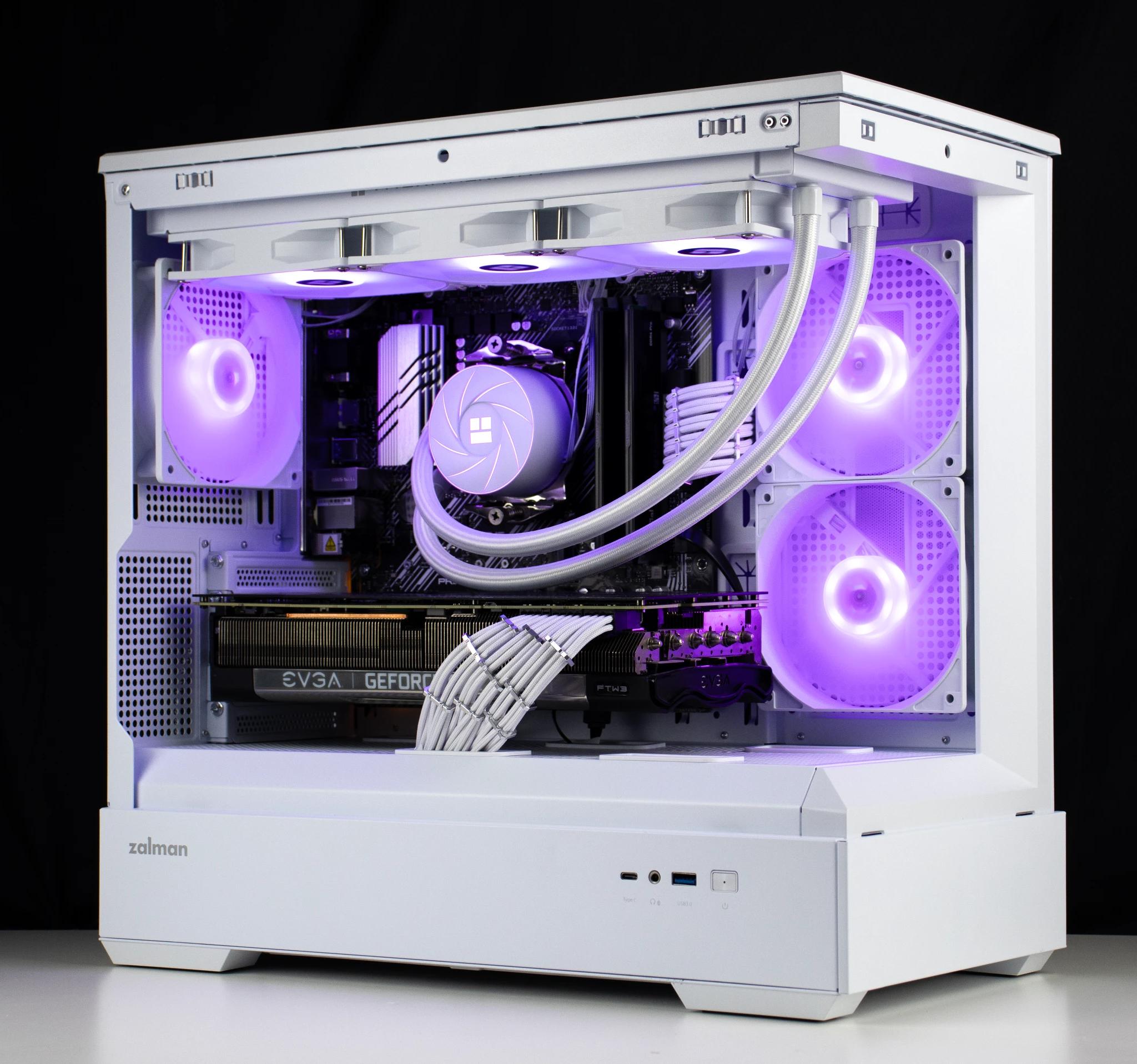 ❄️🧊💎- Whiteout 1440P Gaming PC | RTX 3080, Ryzen 7 5700X, 32GB RAM, 1TB NVMe SSD ❄️🧊💎