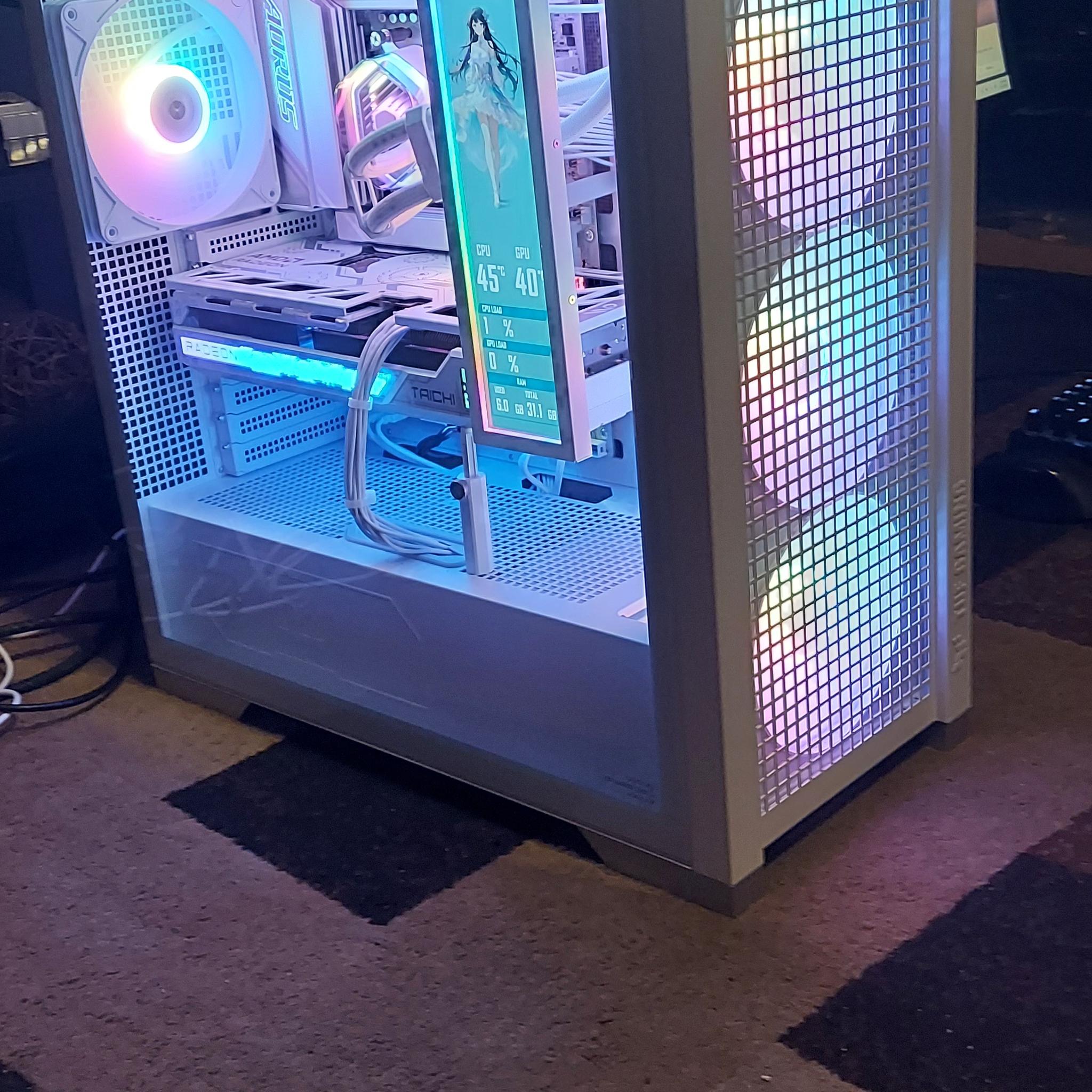 Aorus Ice 9850X3D/RX 9070XT Gaming PC