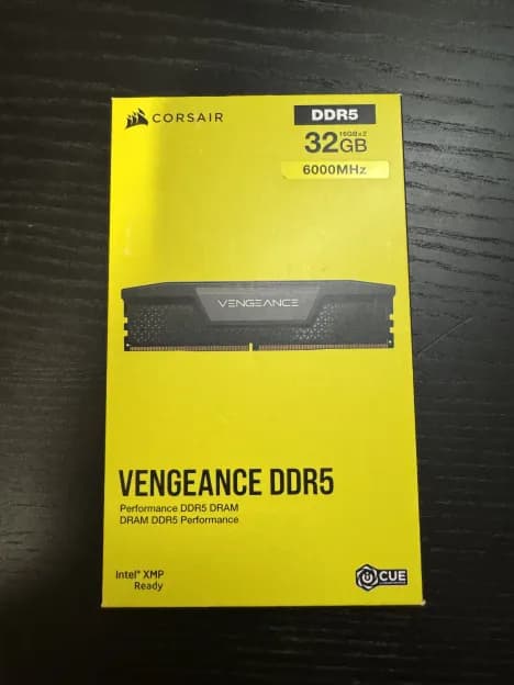 Brand New Corsair Vengeance ddr5 6000 16x2