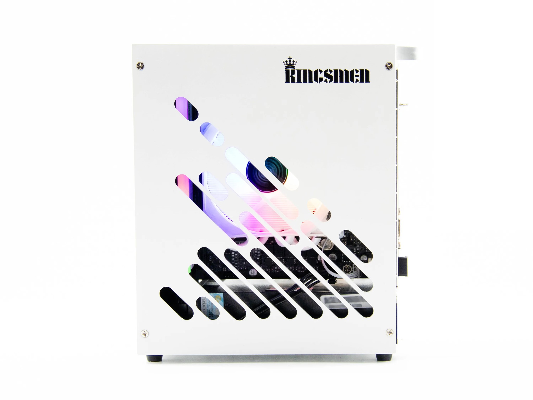 Kingsmen Console Series Personal Computer By The CHIDI Empire | Highborn White