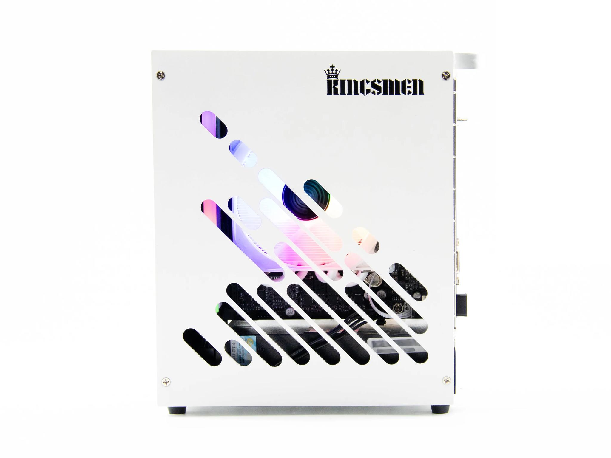 Kingsmen Console Series Personal Computer By The CHIDI Empire | Highborn White